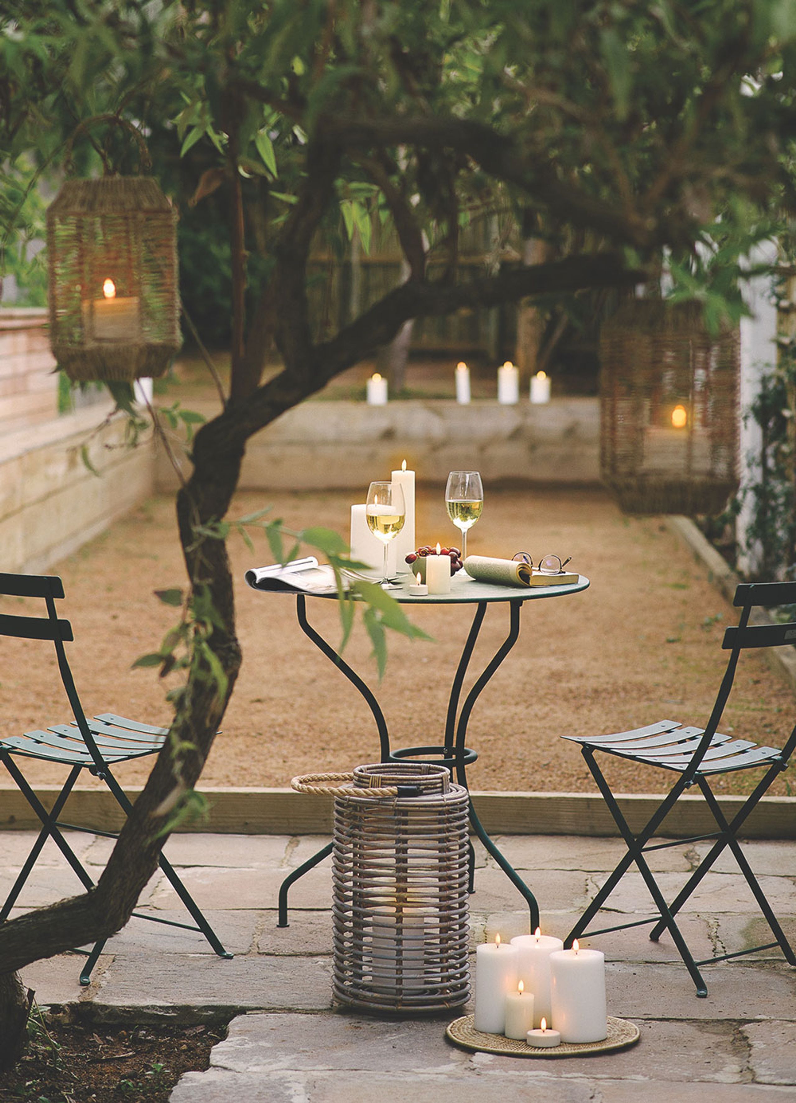 Uyuni - Kerzen - LED Pillar Candle - Nordic White/Smooth - 10,1x15 cm