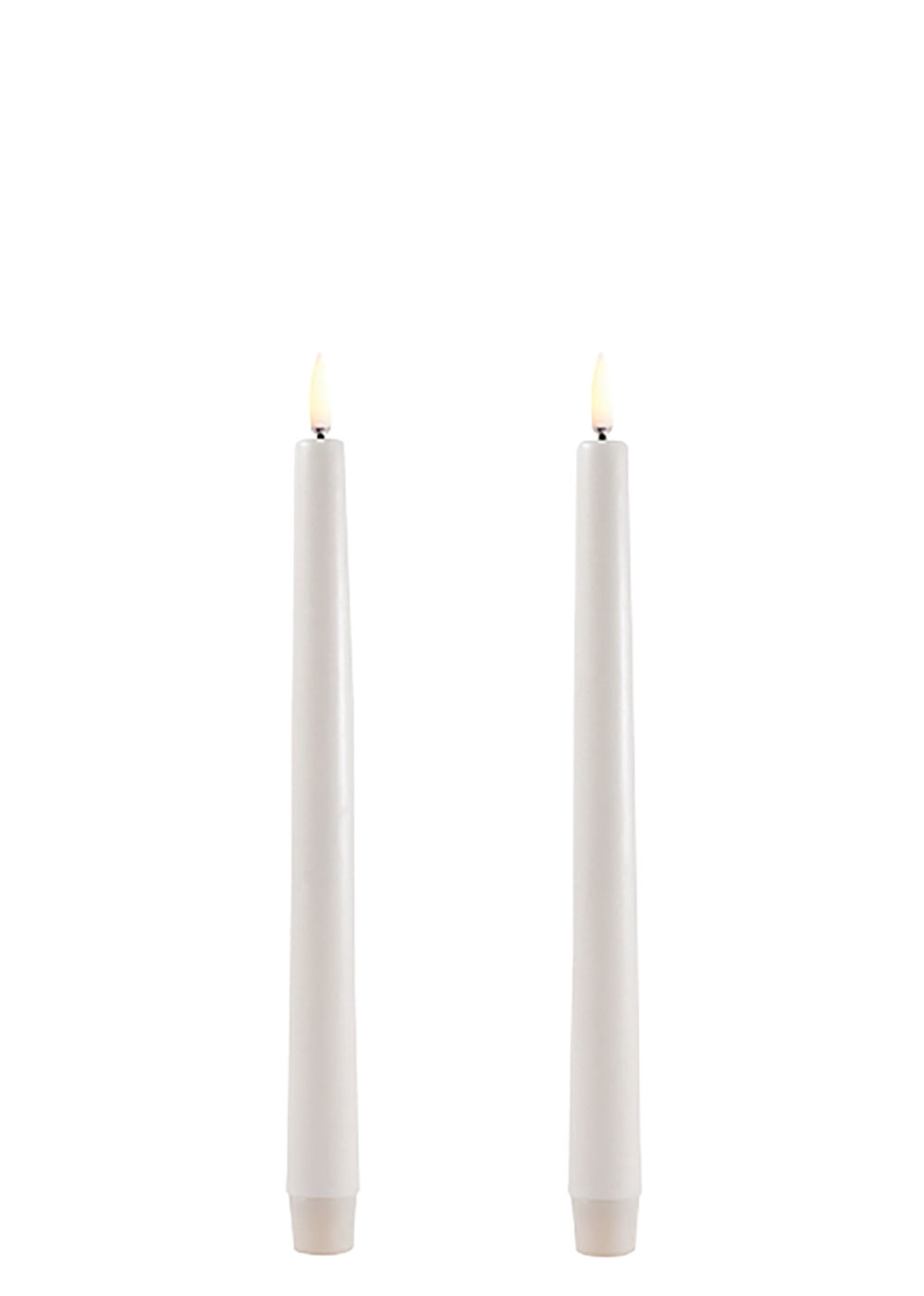 Uyuni - Kerzen - LED Taper Candle - Vanilla/Smooth - 2,3x25 cm