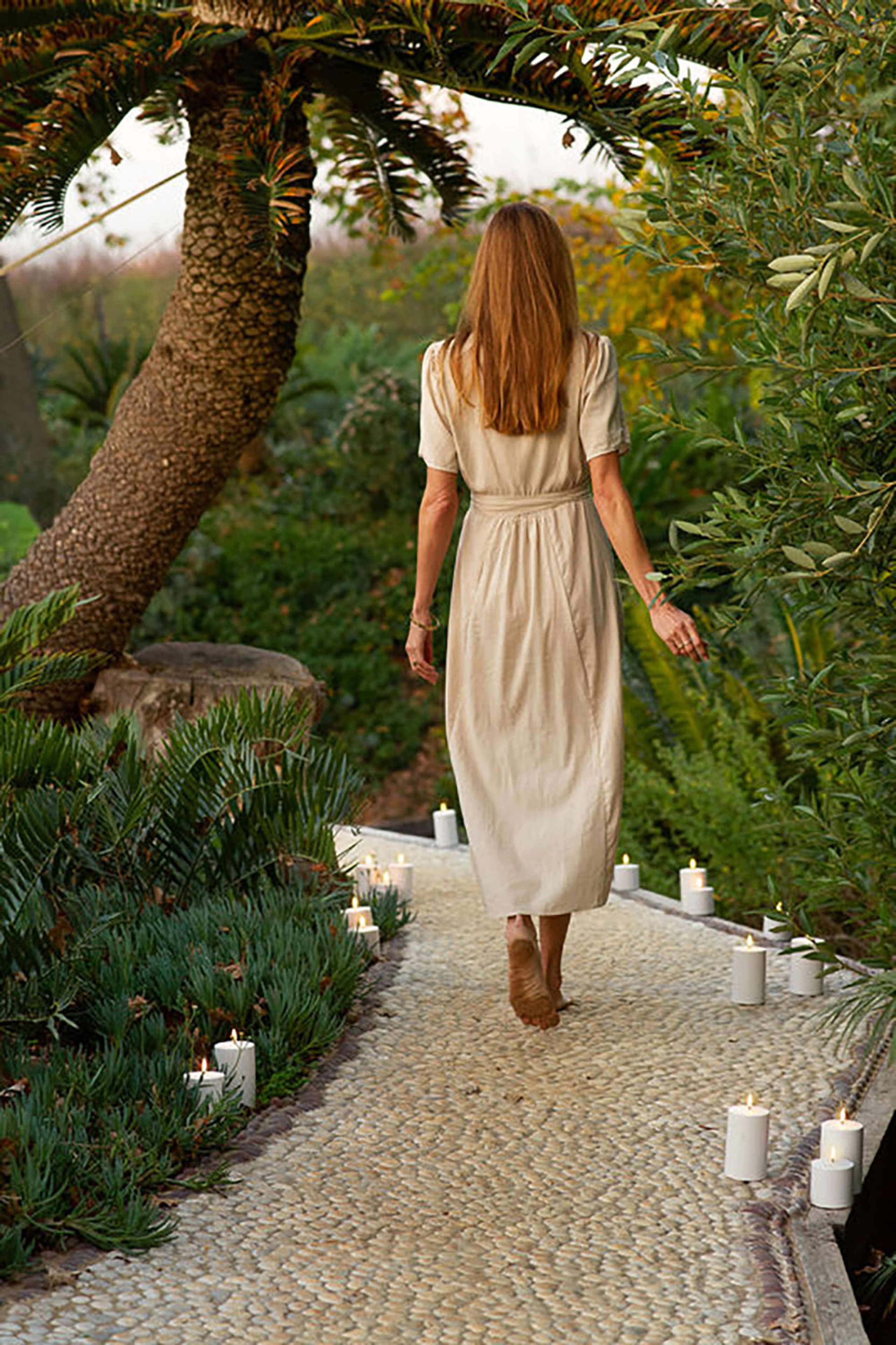 Uyuni - Velas - Outdoor LED Pillar Candle - White - 7,8x12,7 cm