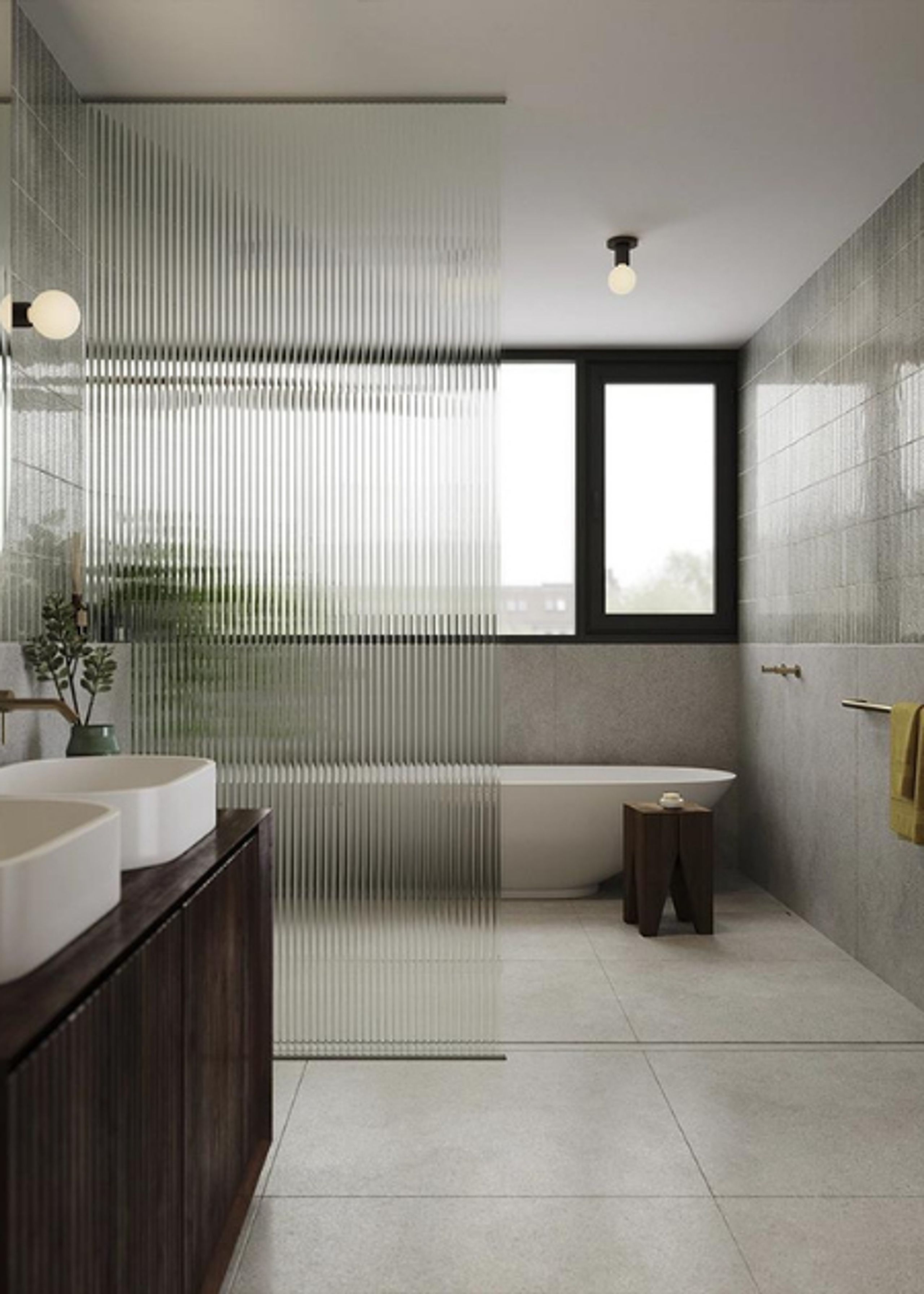  - Væglampe - Lochan - Væglampe - Graphite