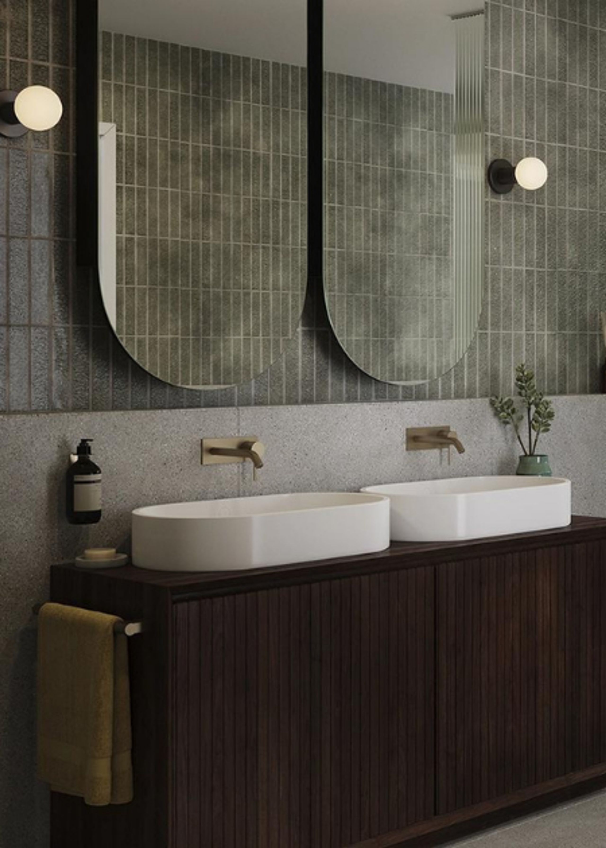  - Væglampe - Lochan - Væglampe - Graphite