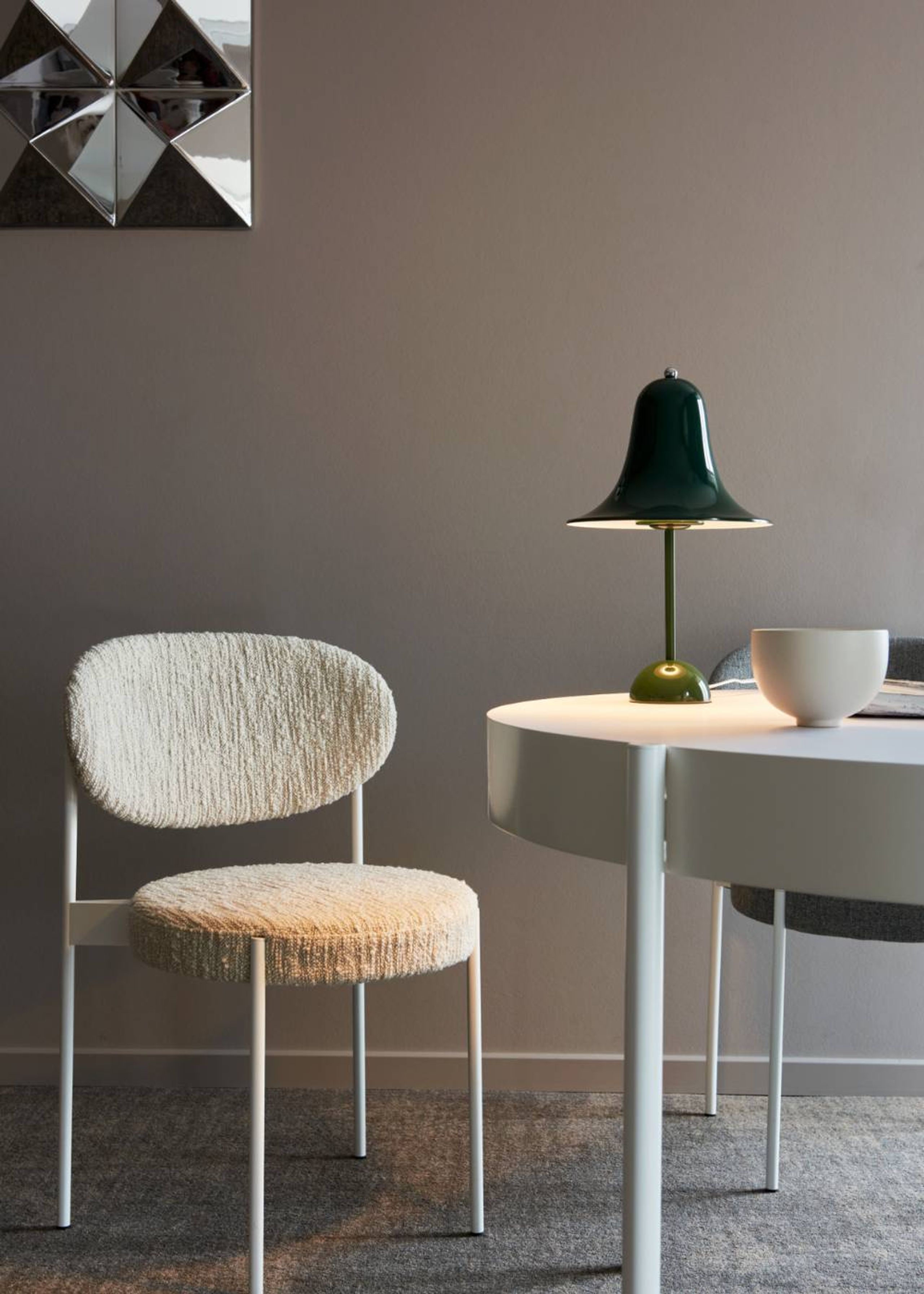 Verpan - Lámpara de mesa - Pantop Table Lamp - Bright red small