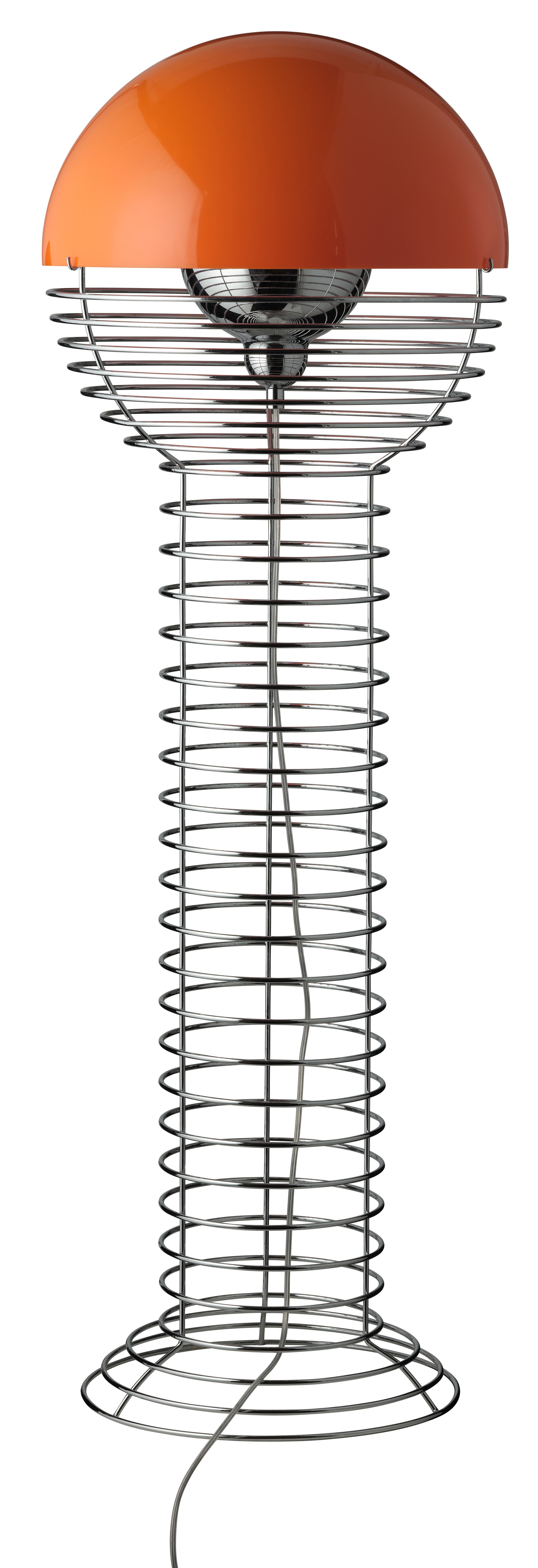 Verpan - Gulvlampe - Wire Gulvlampe - Orange