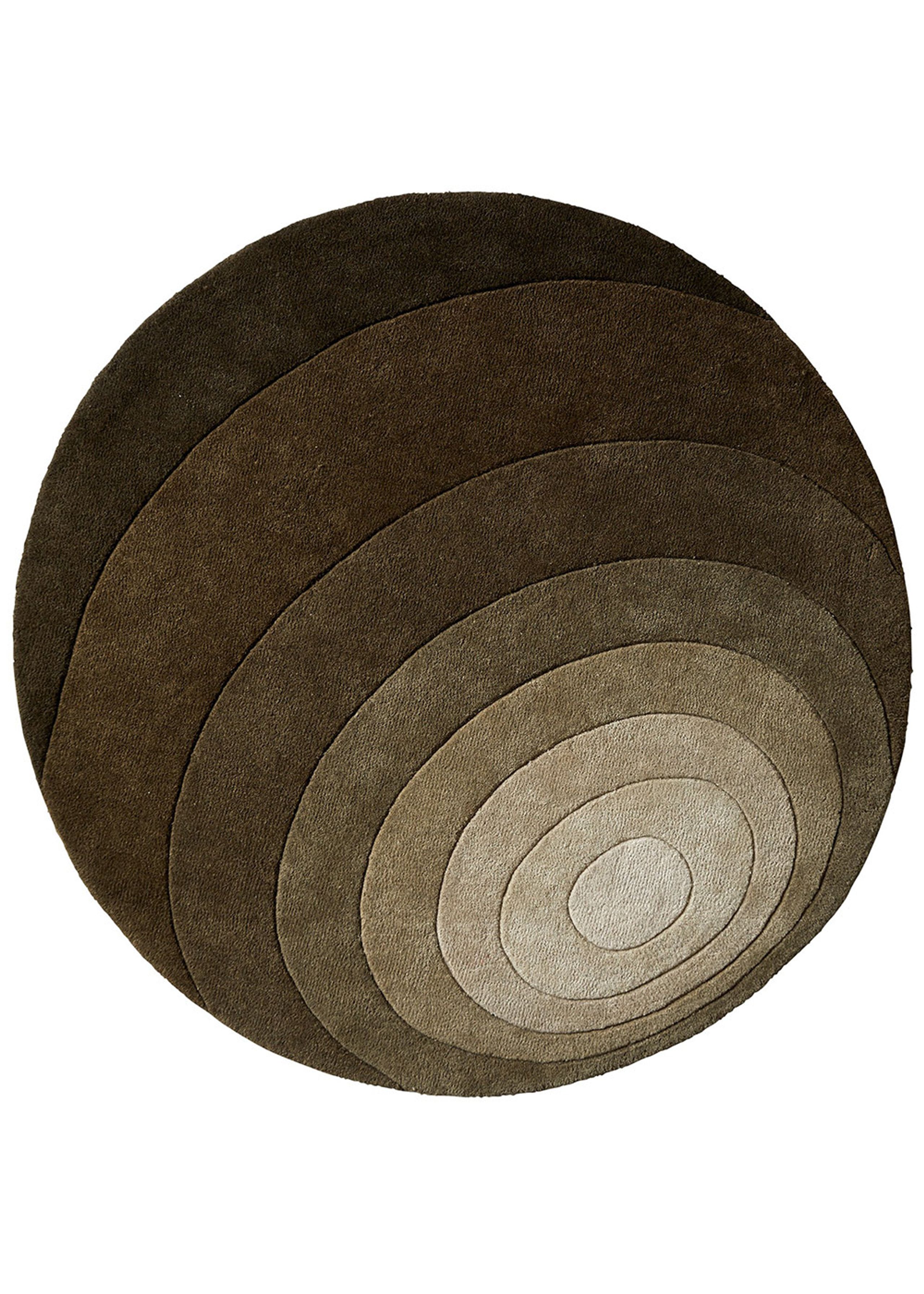 Verpan - Gulvtæppe - Luna rug - Mørkegrøn