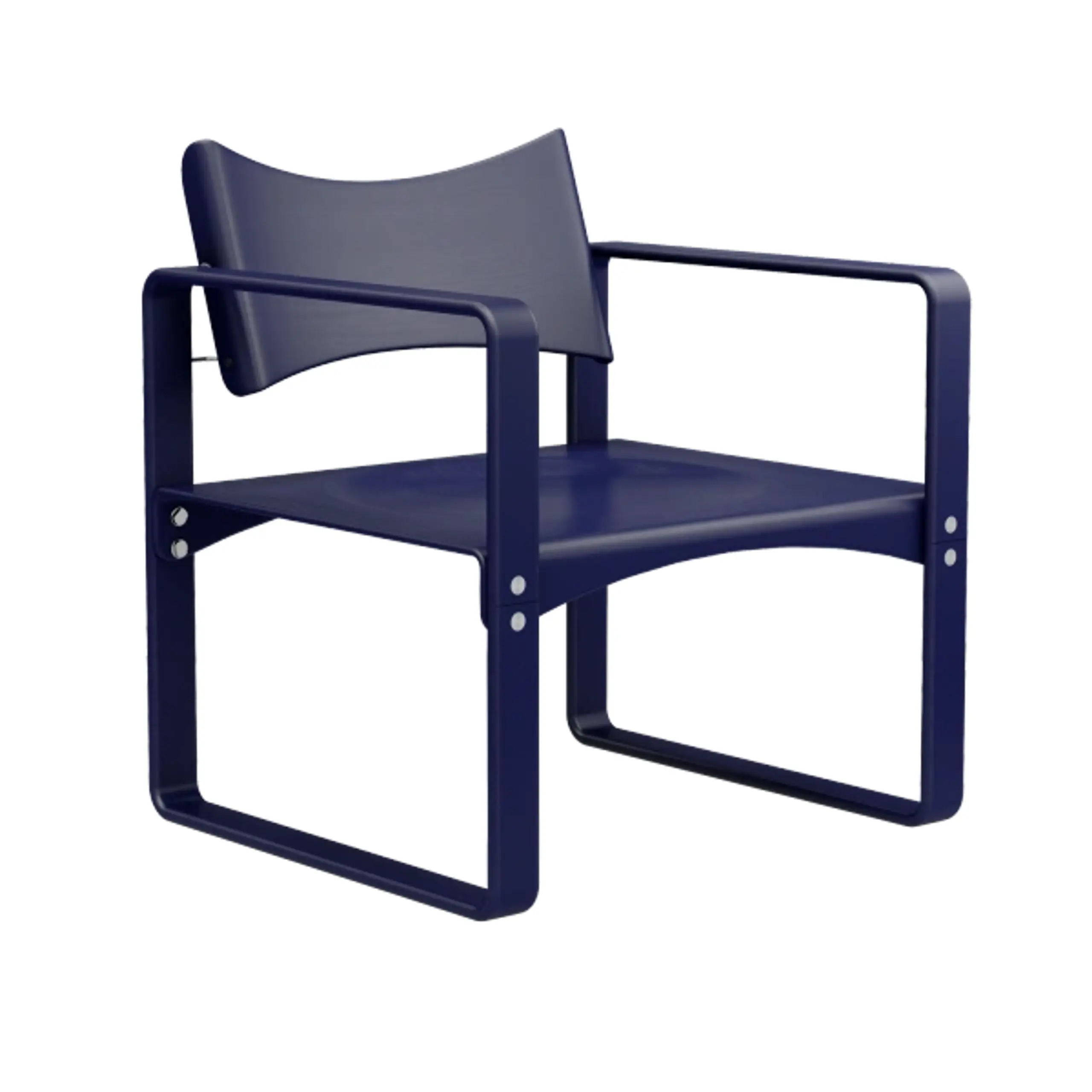 Verpan - Křeslo - Series 270 F Armchair - Blue