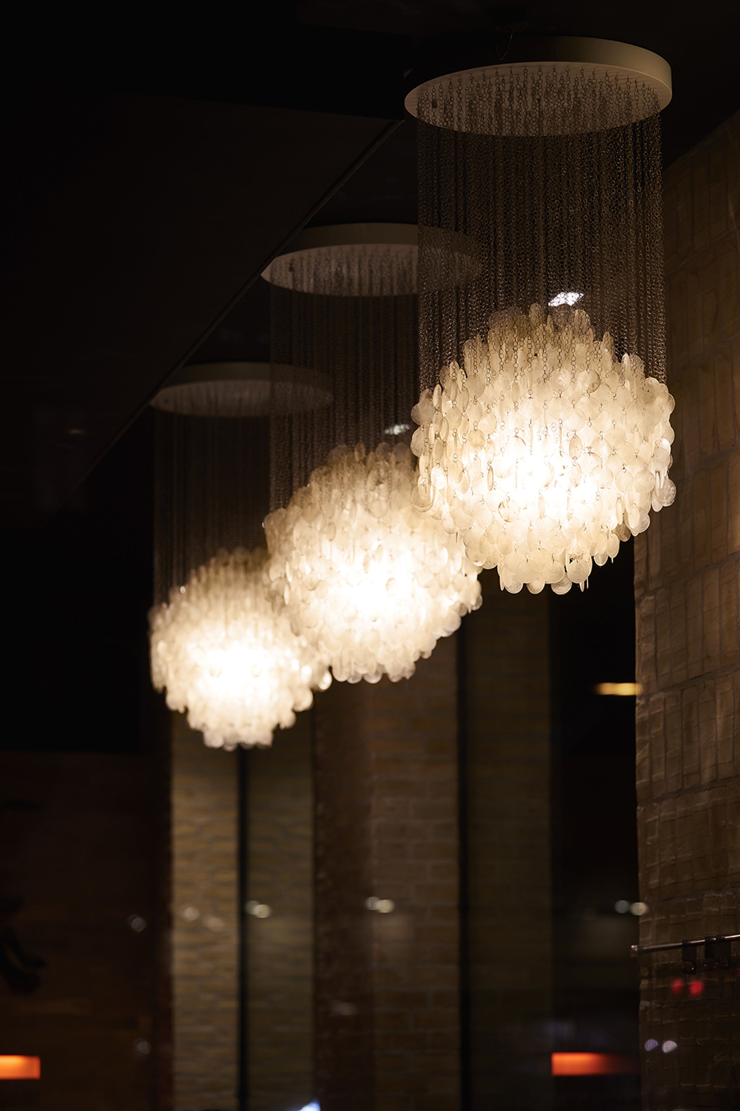 Verpan - Lamp - Fun Pendant - 4DM - Seashell & Chrome