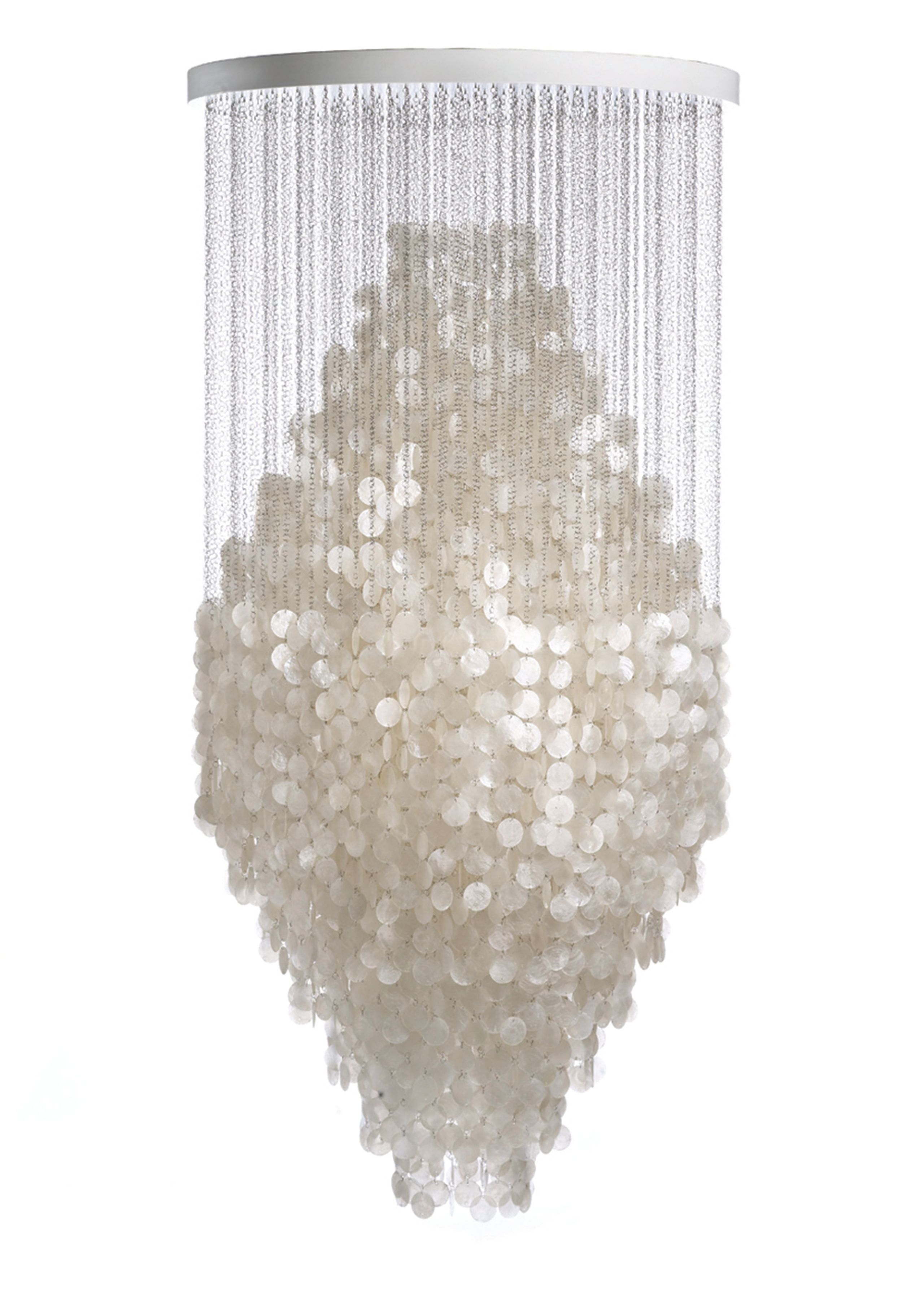 Verpan - Lamp - Fun Pendant - 8DM - Seashell & Chrome