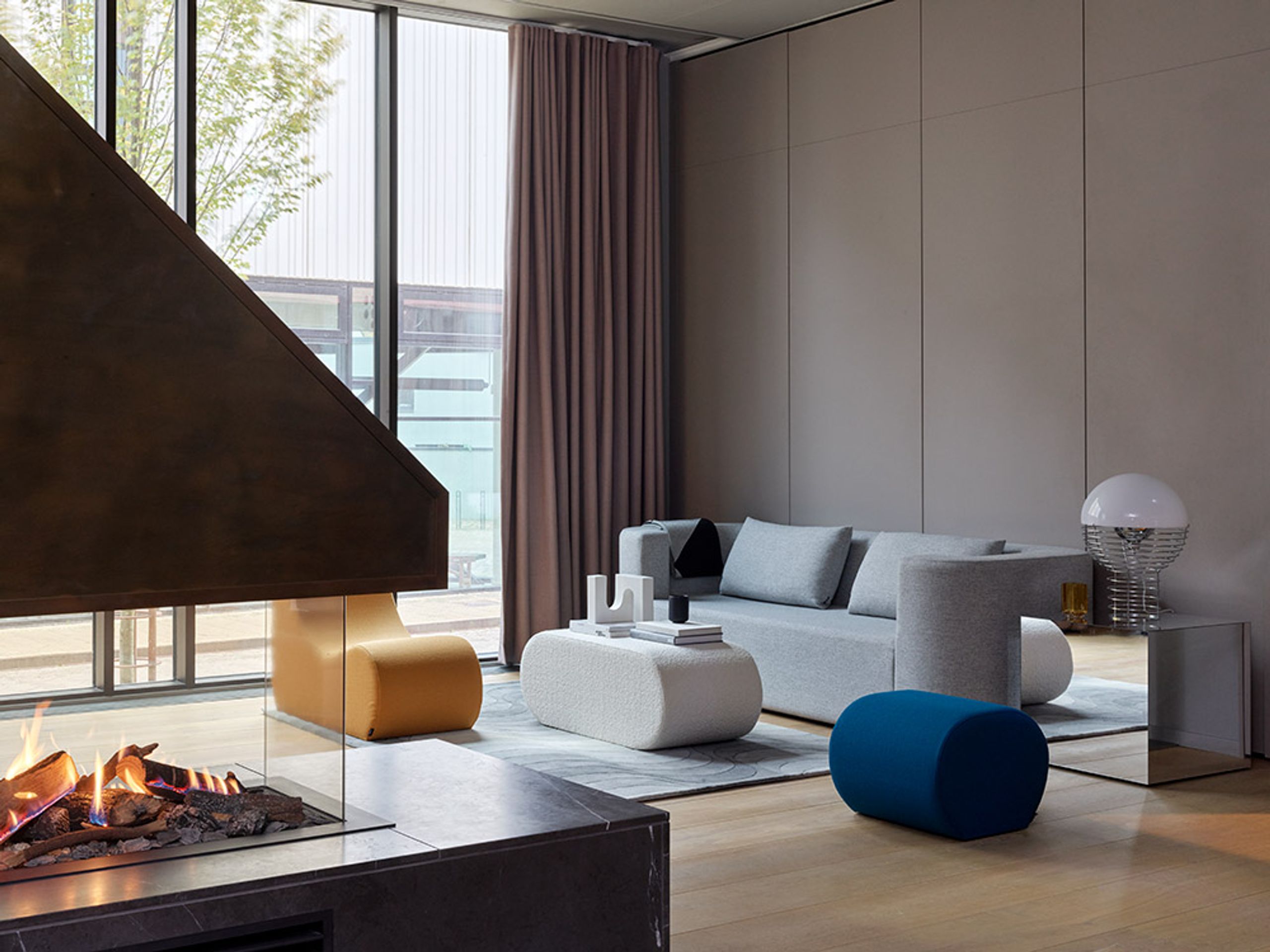 Verpan - Loungesofa - Welle Lounge - Welle 2 - Hallingdal 130