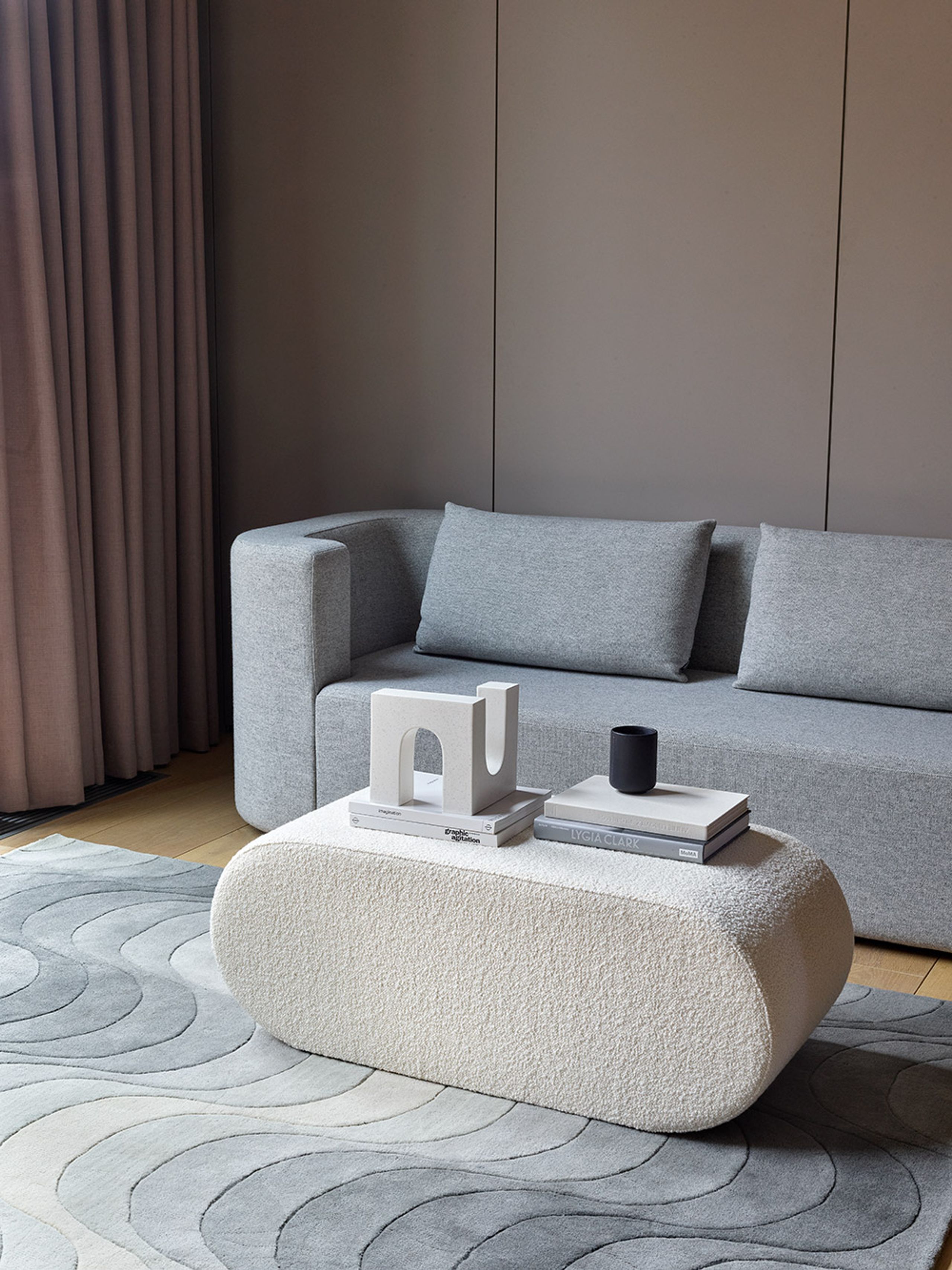 Verpan - Loungesofa - Welle Lounge - Welle 5 - Hallingdal 457