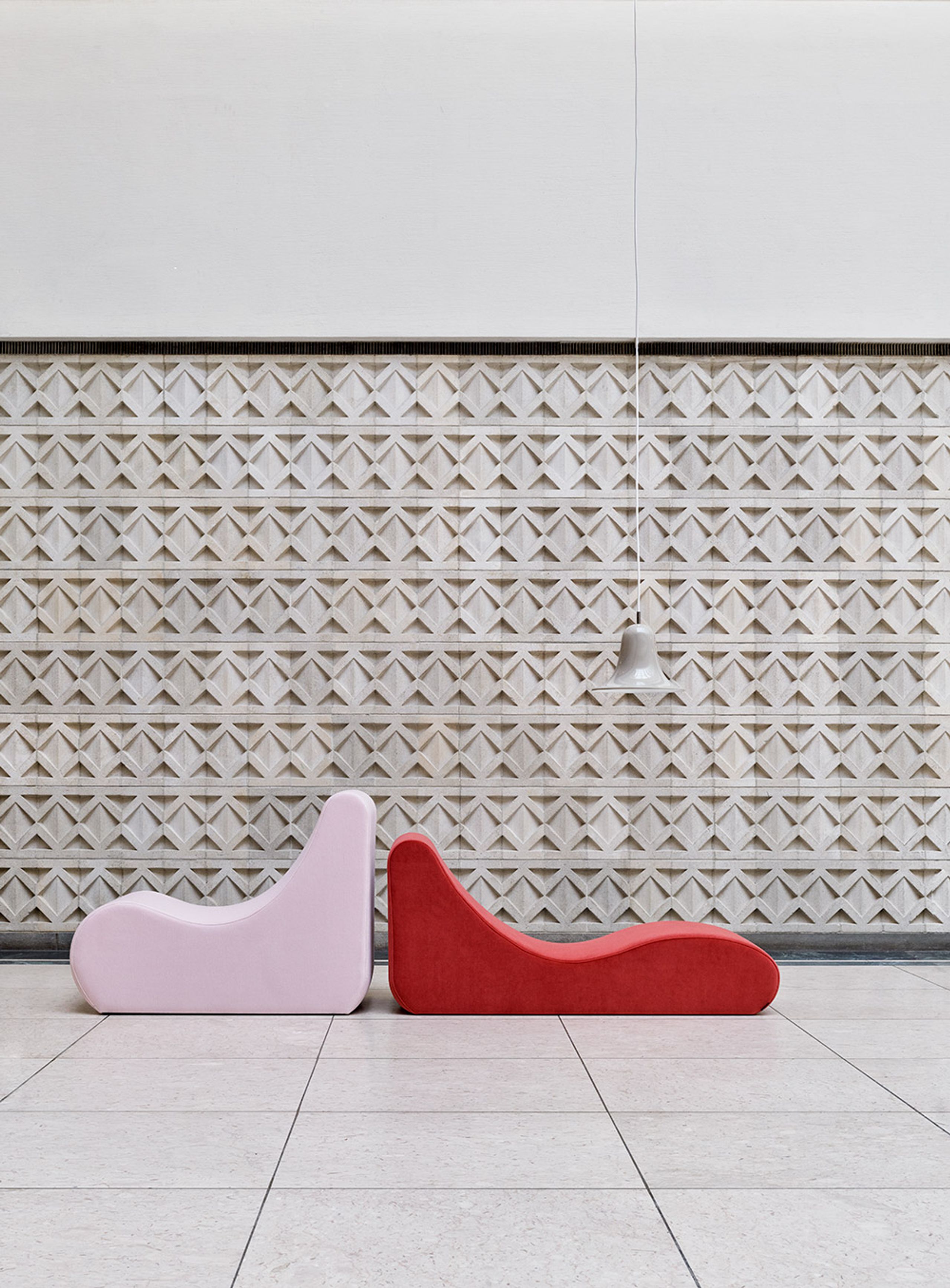 Verpan - Loungesofa - Welle Lounge - Welle 5 - Hallingdal 457