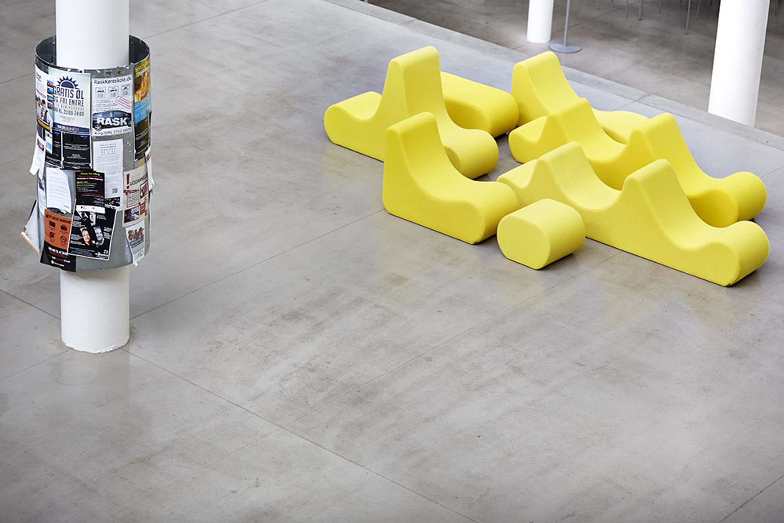 Verpan - Loungesofa - Welle Lounge - Welle 5 - Hallingdal 457