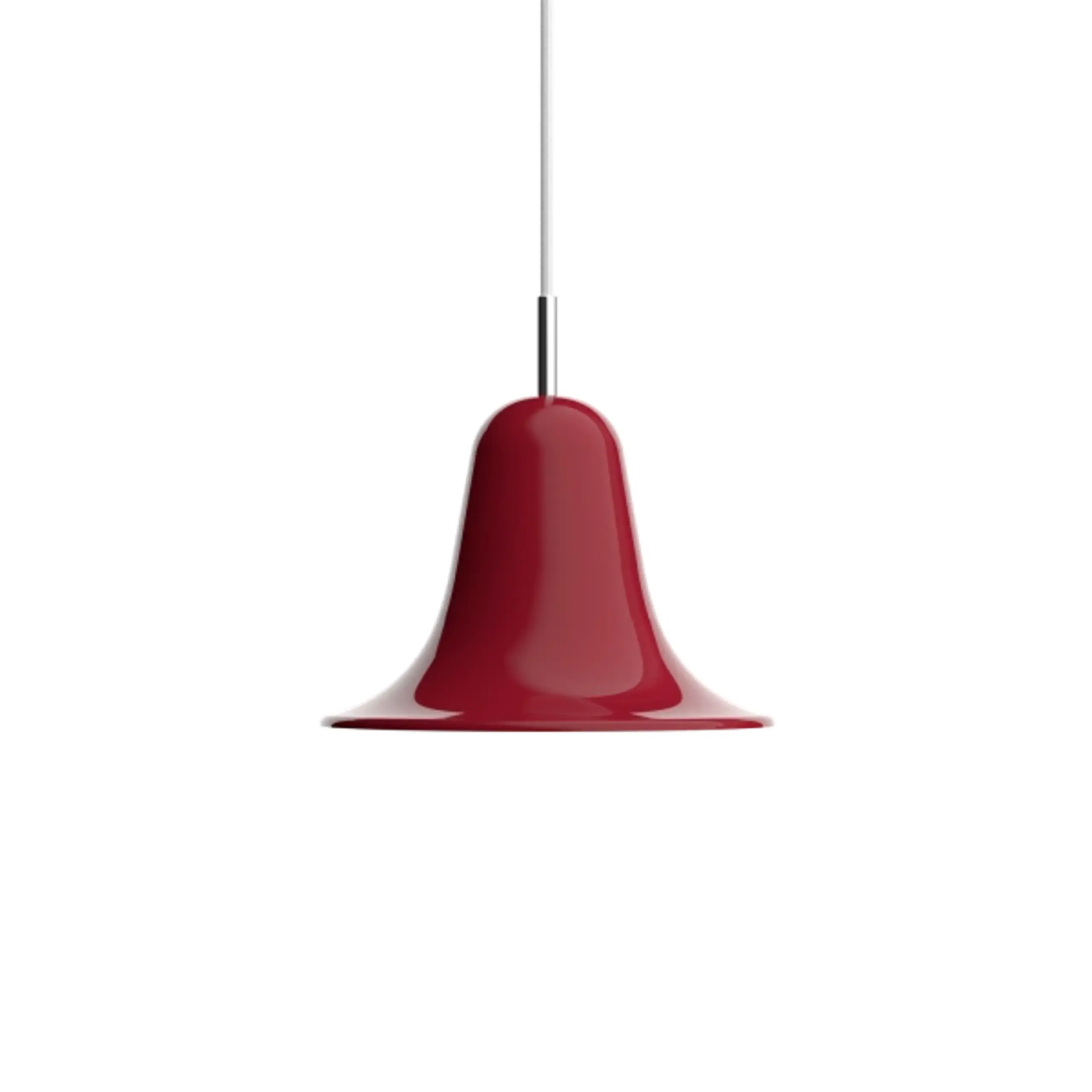 Verpan - Pendant Lamp - Pantop Pendel - Cherry Red