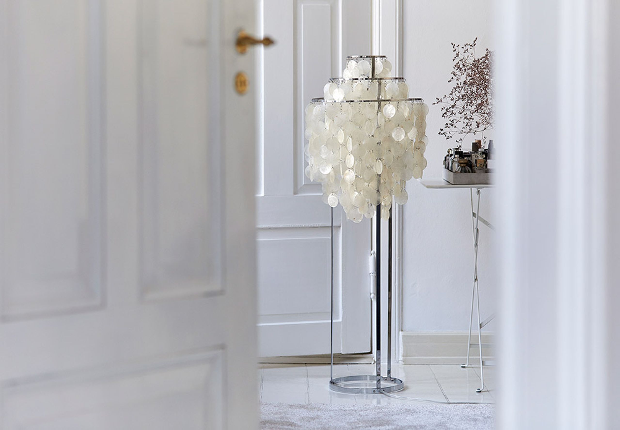 Verpan - Hängelampe - Fun Floor Lamp - 1STM - Seashell & Chrome