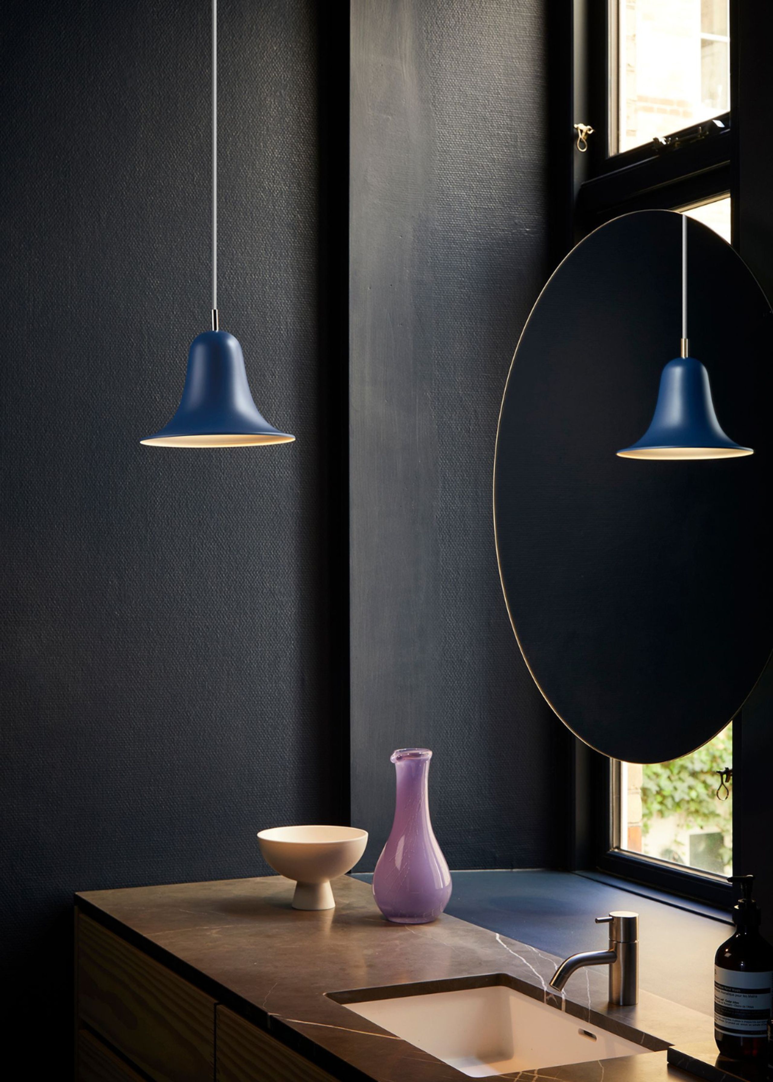 Verpan - Závěsné svítidlo - Pantop Pendel - Mint grey small