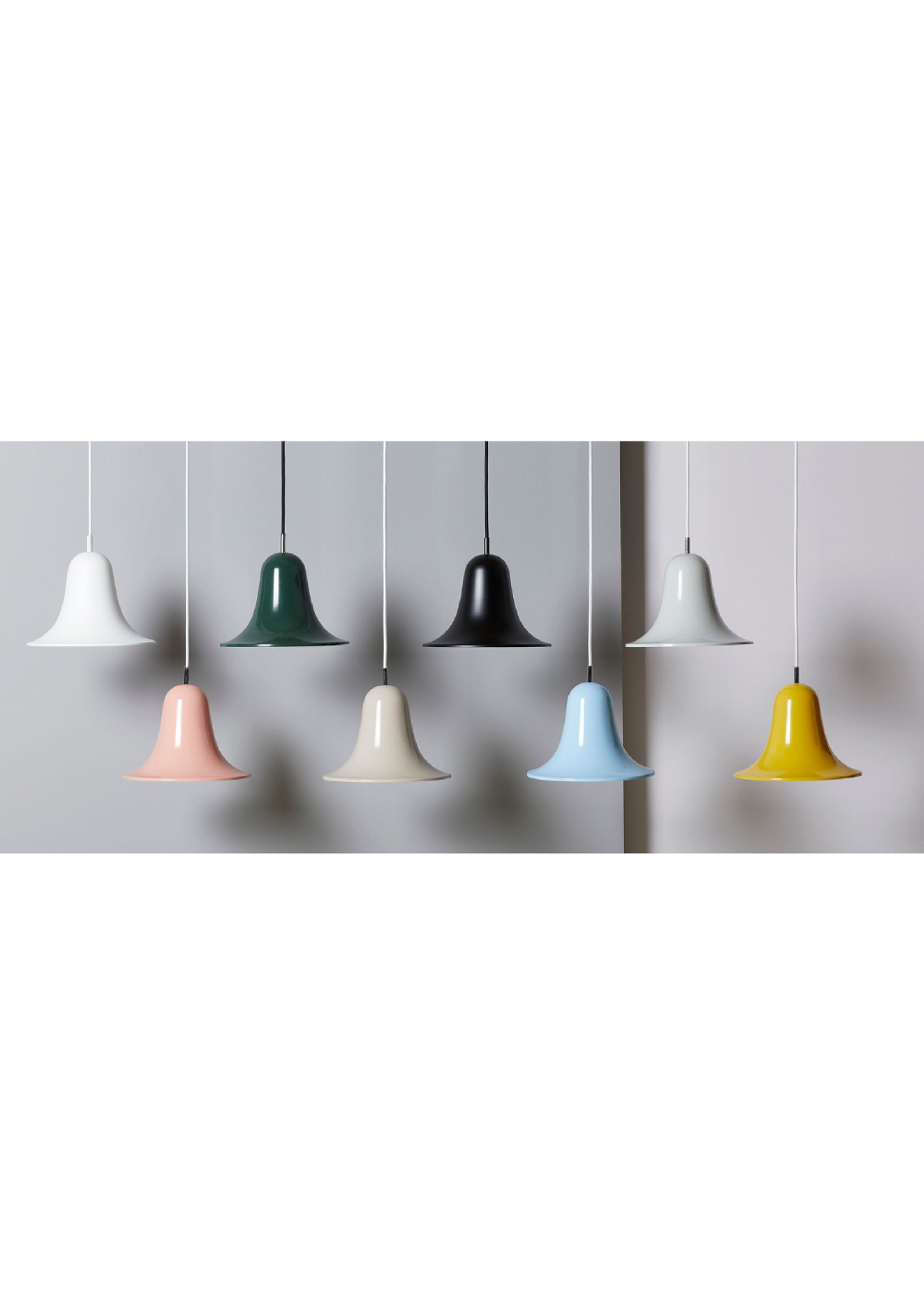 Verpan - Závěsné svítidlo - Pantop Pendel - Mint grey small