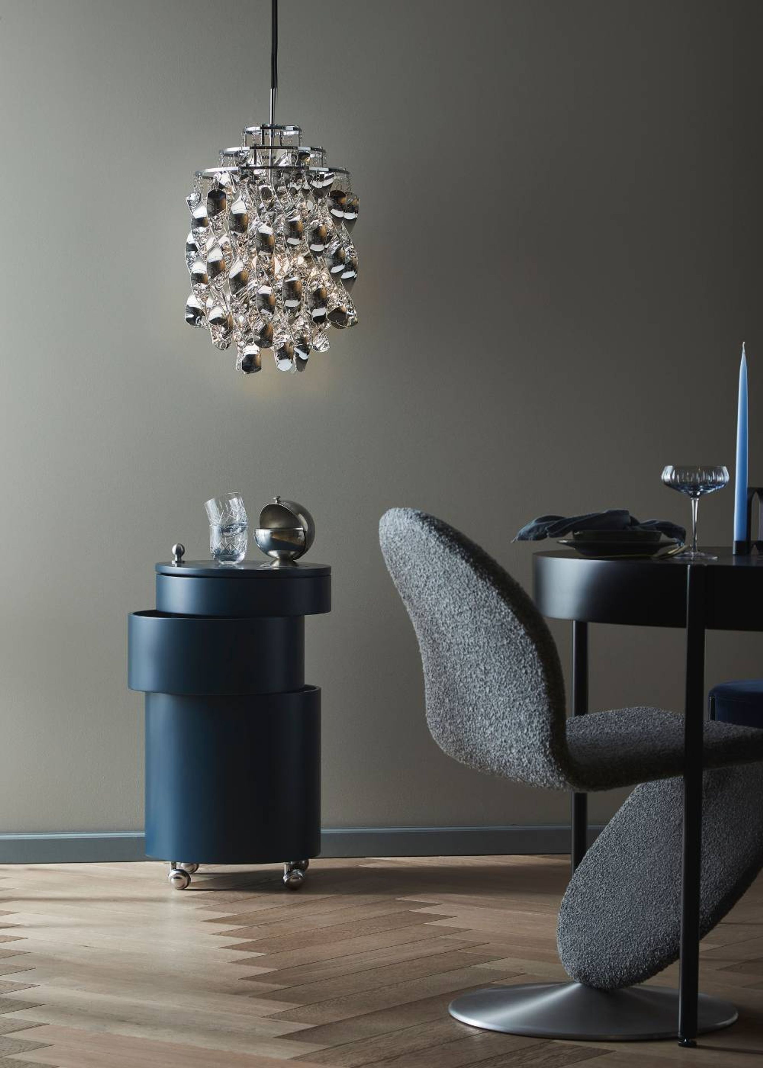 Verpan - Pendler - Spiral lampe - SP1 - Guld