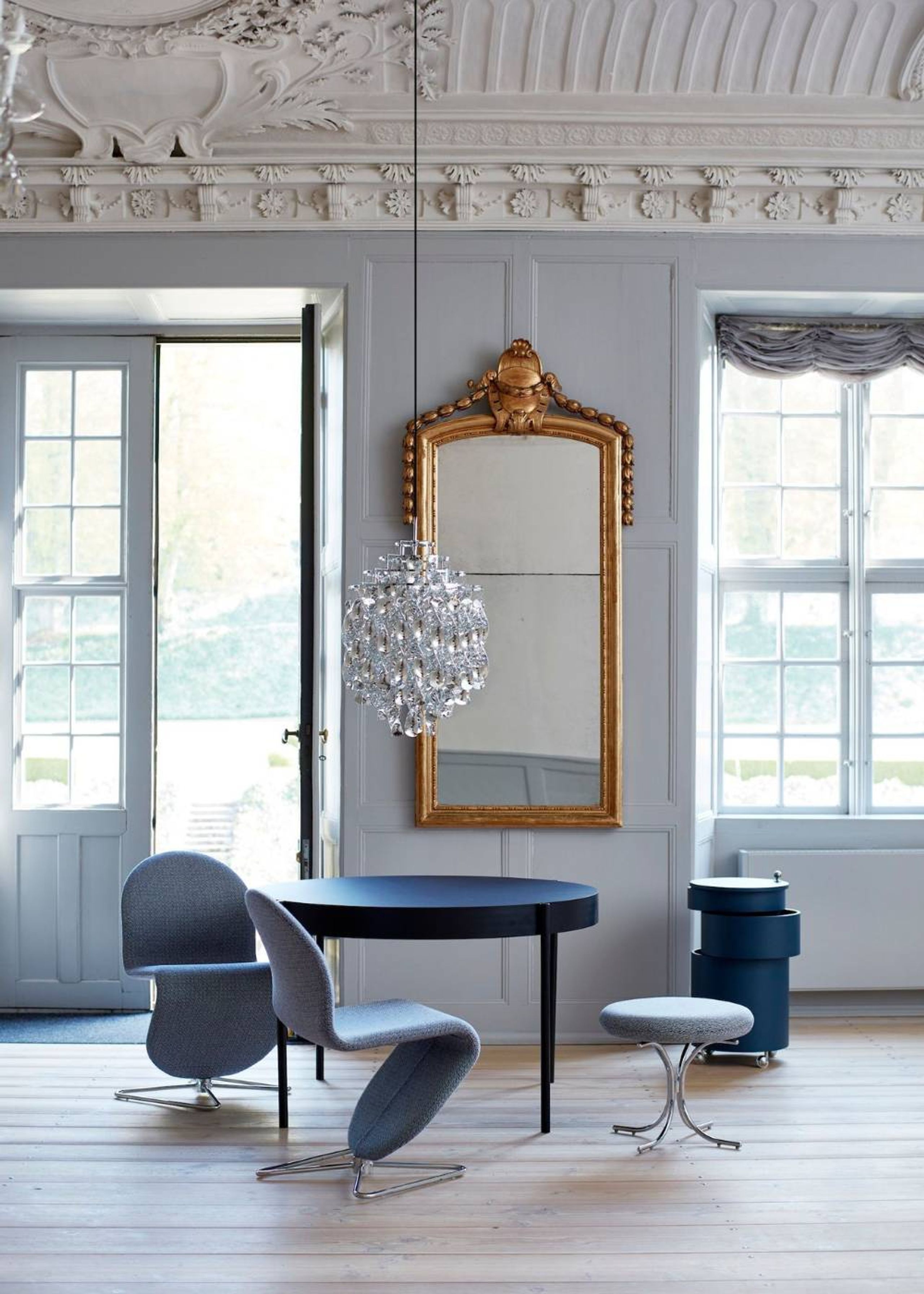 Verpan - Pendler - Spiral lampe - SP1 - Guld