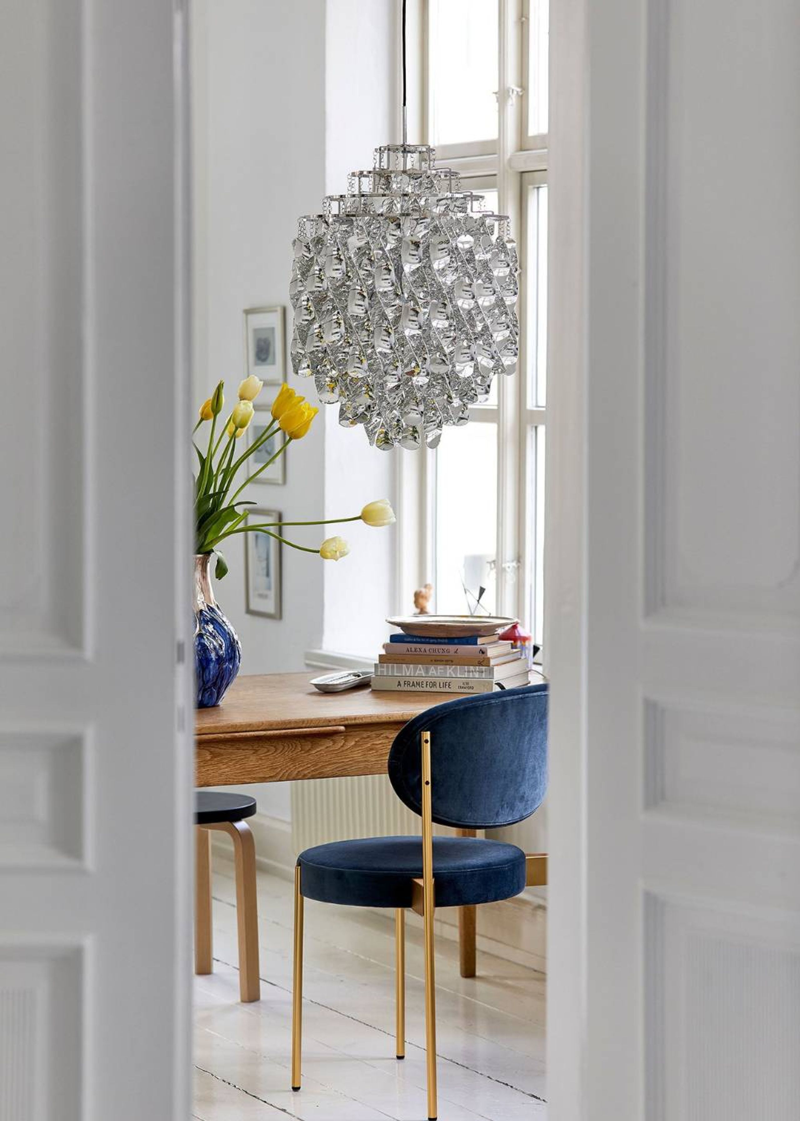 Verpan - Pendler - Spiral lampe - SP1 - Guld