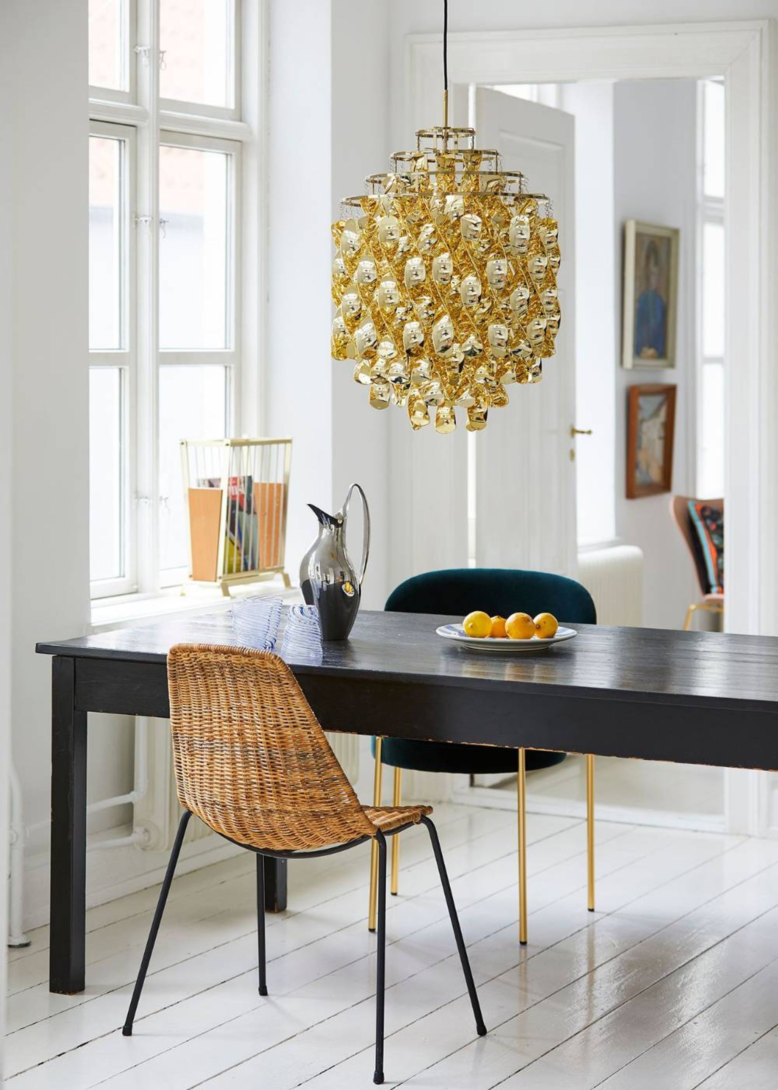 Verpan - Pendant Lamp - Spiral lamp - SP2 - Gold