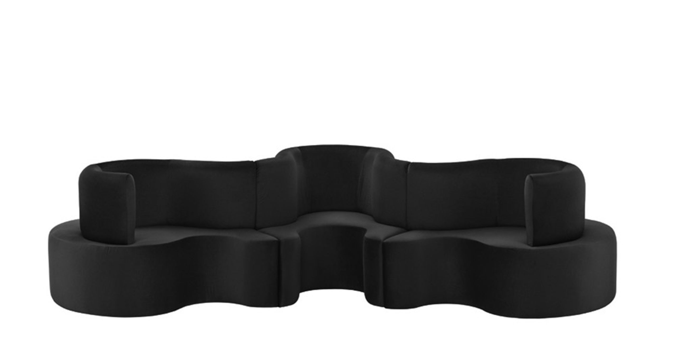 Verpan - Canapé - Cloverleaf Sofa - 3 units - Hallingdal