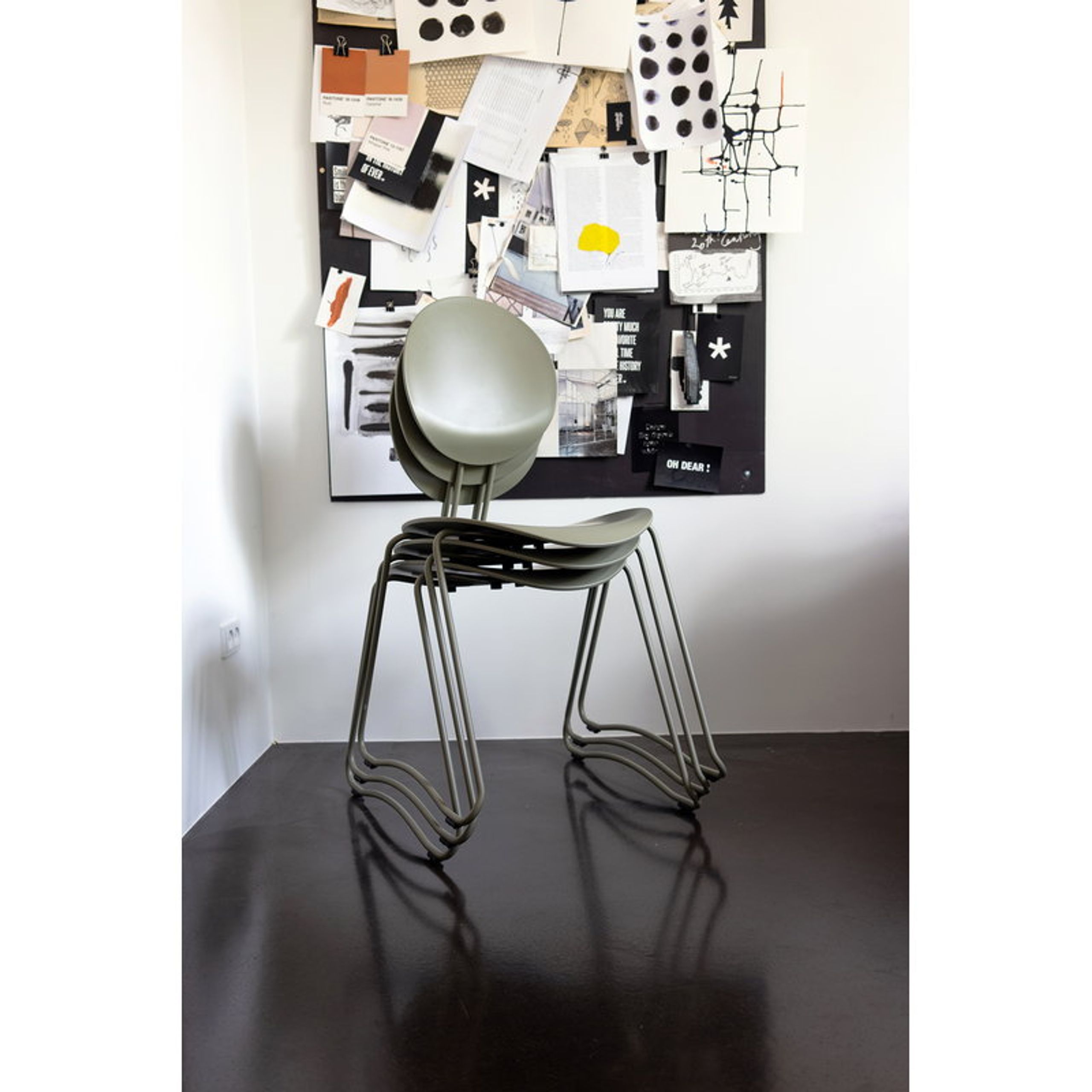 Verpan - Chaise - Flex Chair - Slate Grey