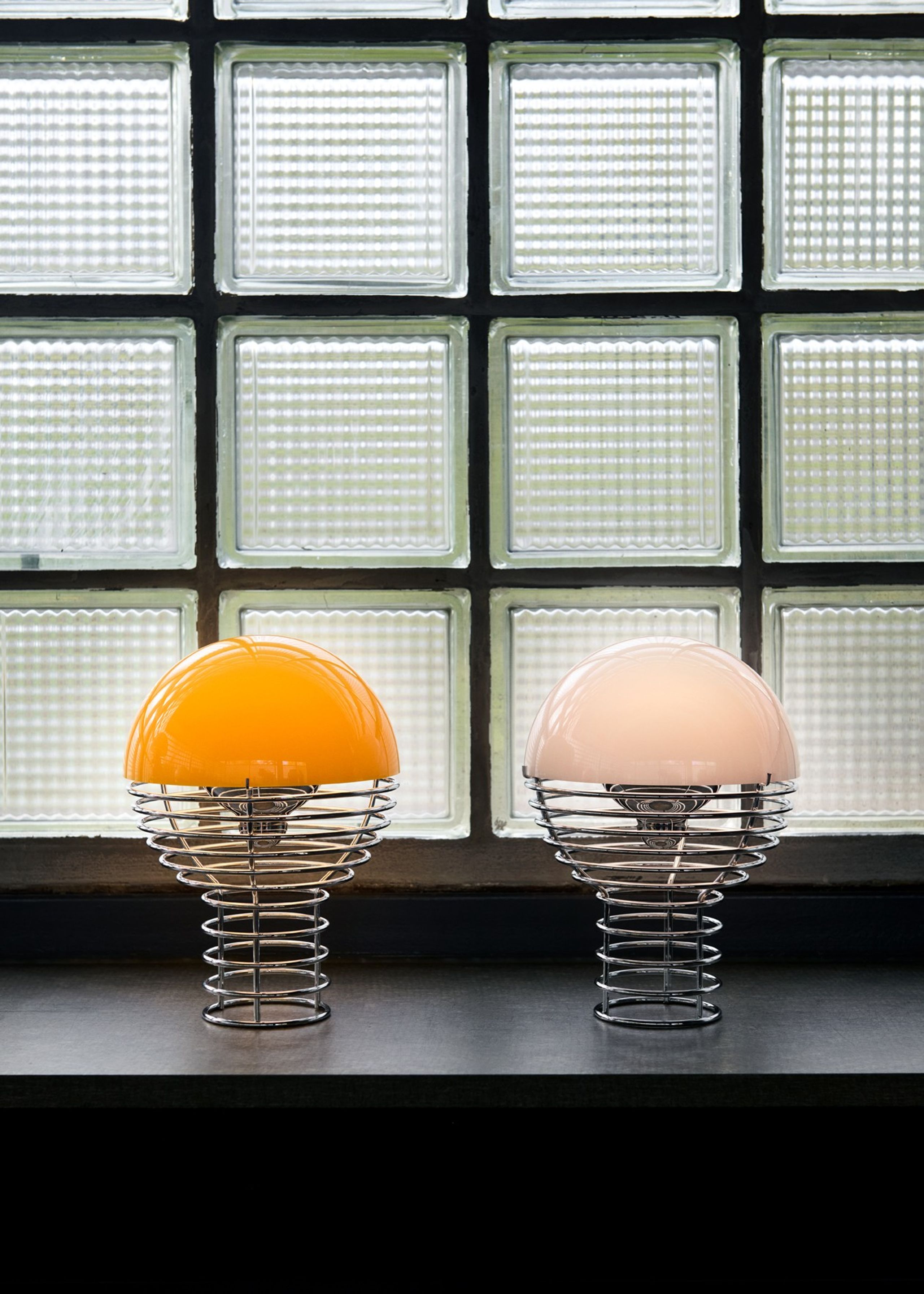 Verpan - Portable lamp - Wire Portable Lamp - Yellow