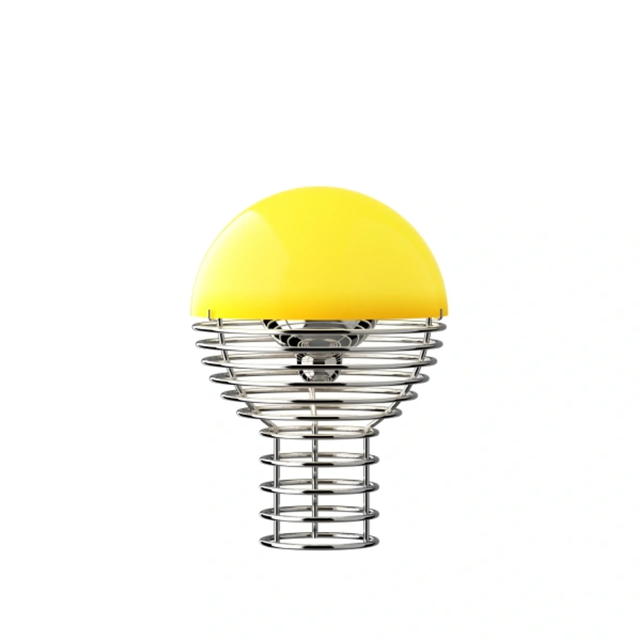 Verpan - Portable lamp - Wire Portable Lamp - Yellow
