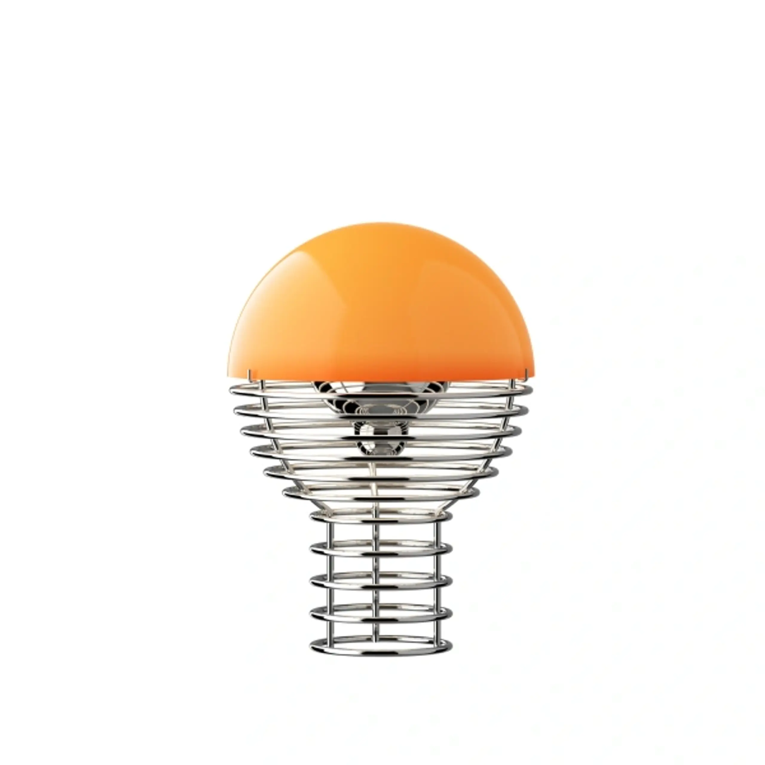 Verpan - Tragbare Lampe - Wire Portable Lamp - Orange