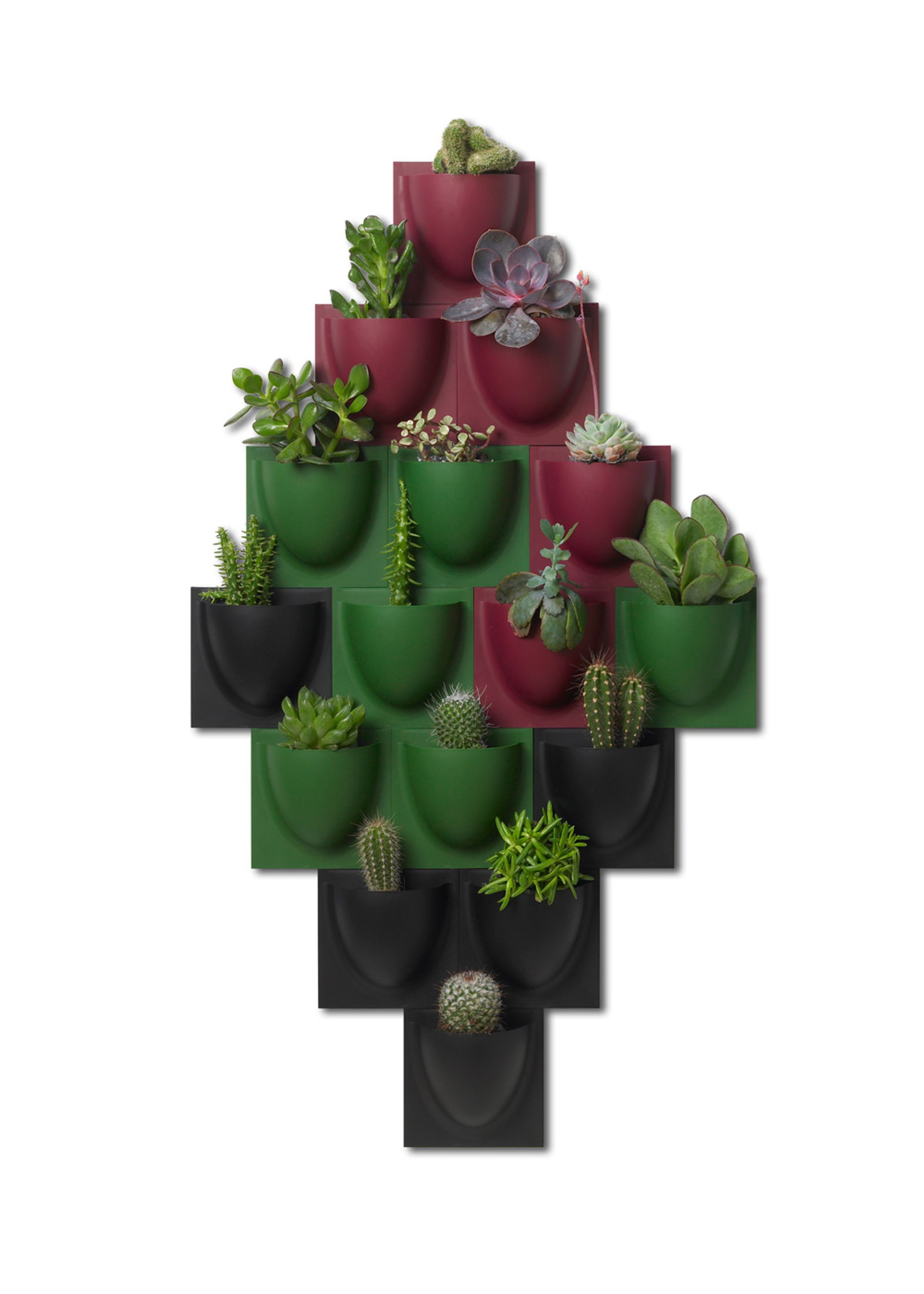 VertiPlants - Wandriem - Wallpot - White / Mini