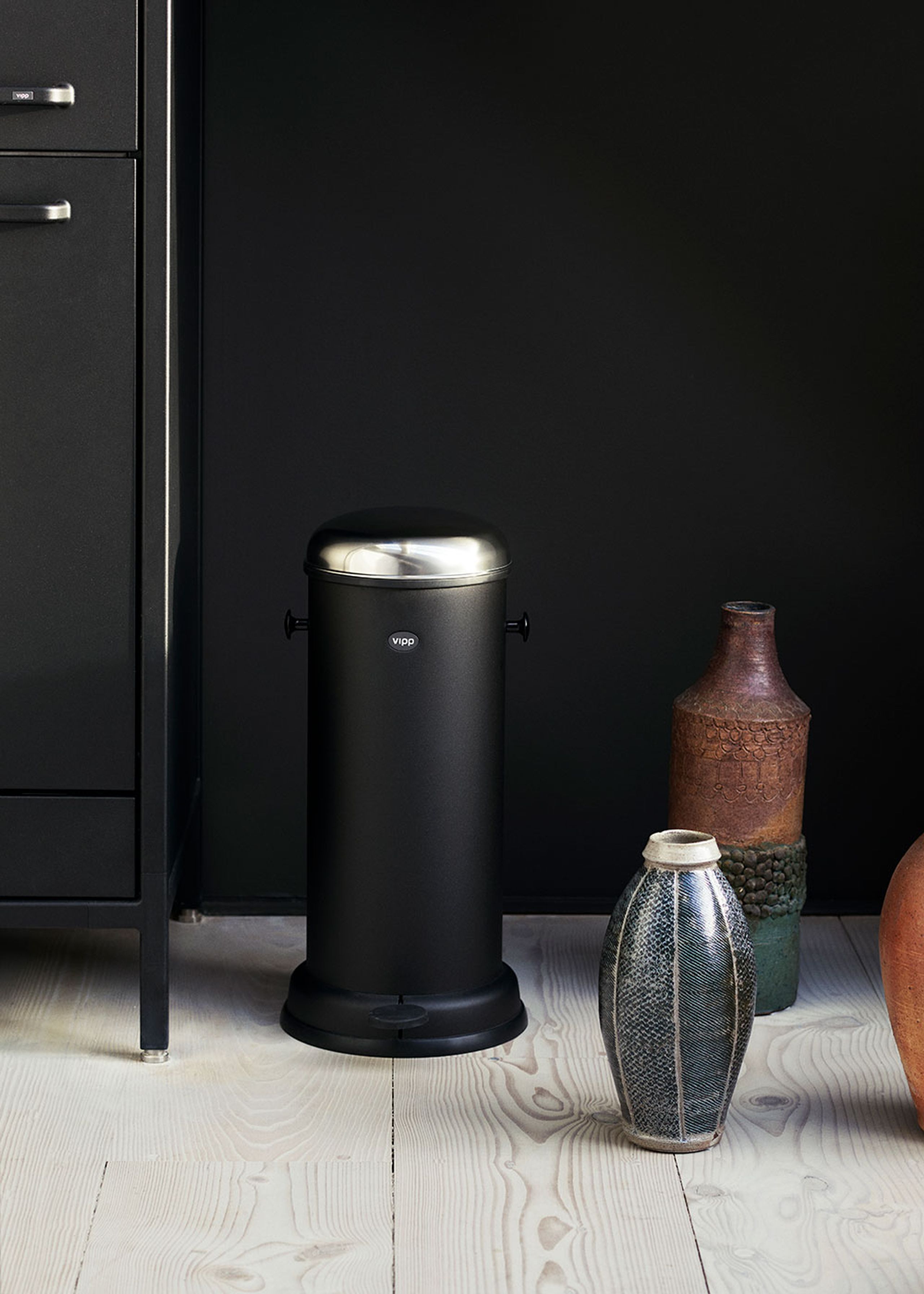 Vipp - Skraldespand - Pedalspand - Vipp15 - Black