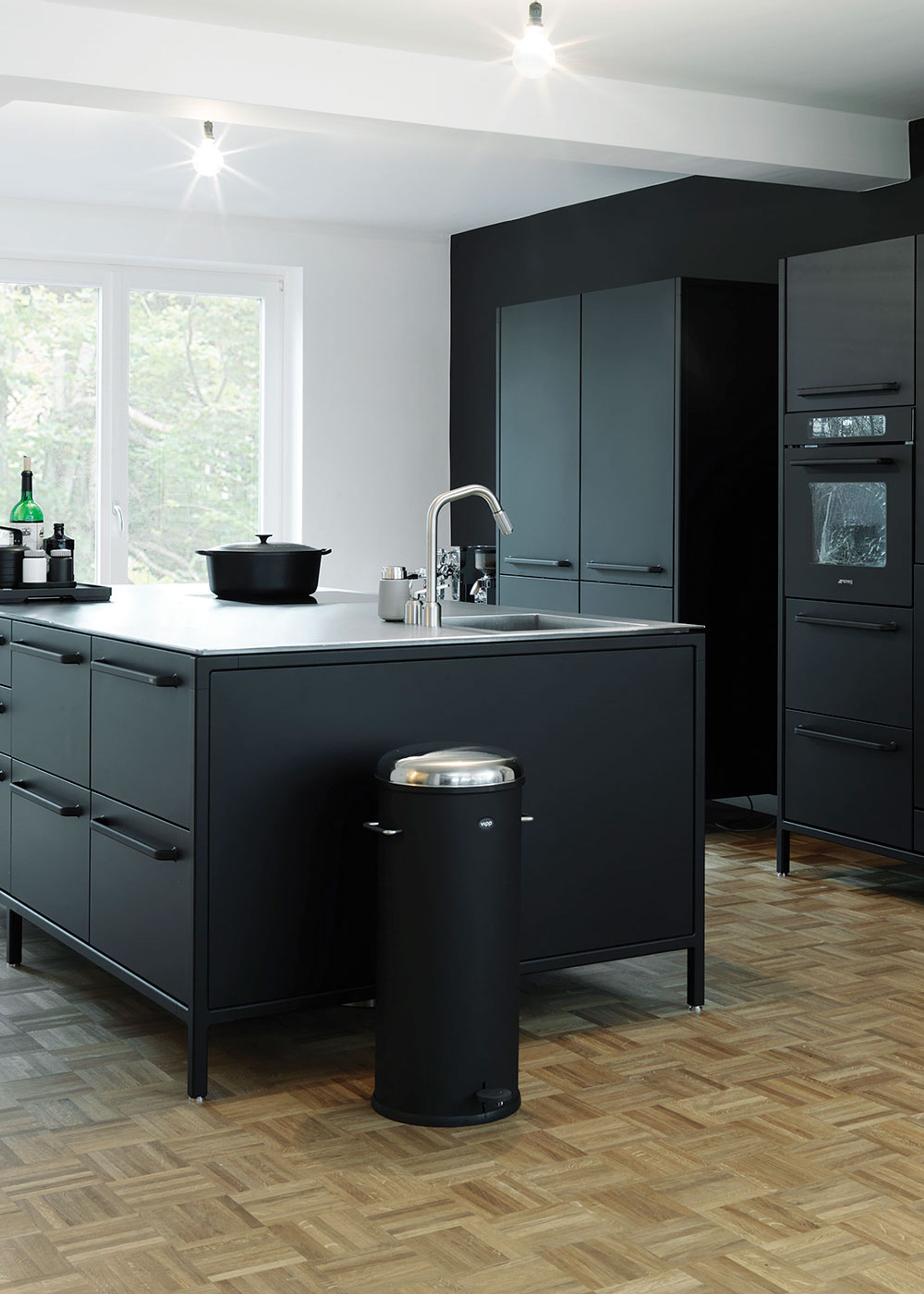 Vipp - Skraldespand - Pedalspand - Vipp15 - Black