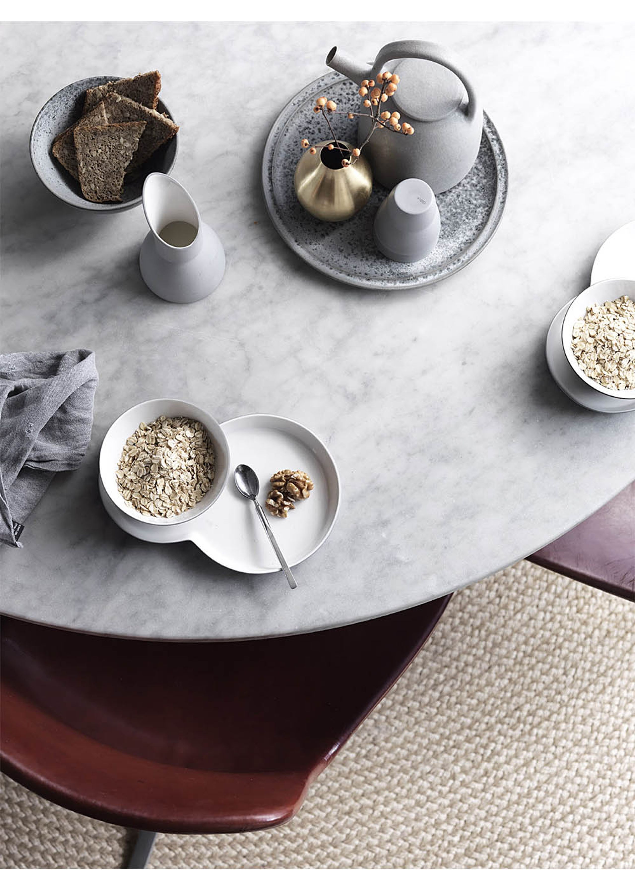 Vipp - Tallerken - Tallerken - Vipp212, Vipp213 & Vipp214 - Brunchtallerken - Hvid