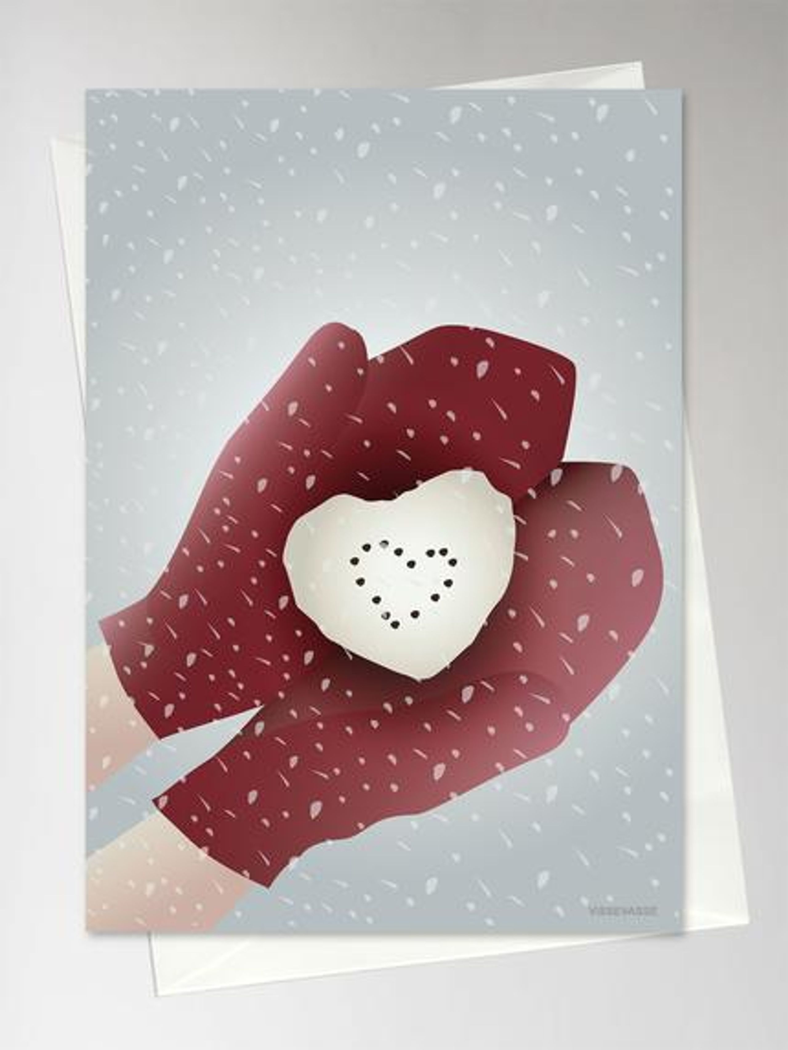 ViSSEVASSE - Cards - Snow Heart - Snow Heart