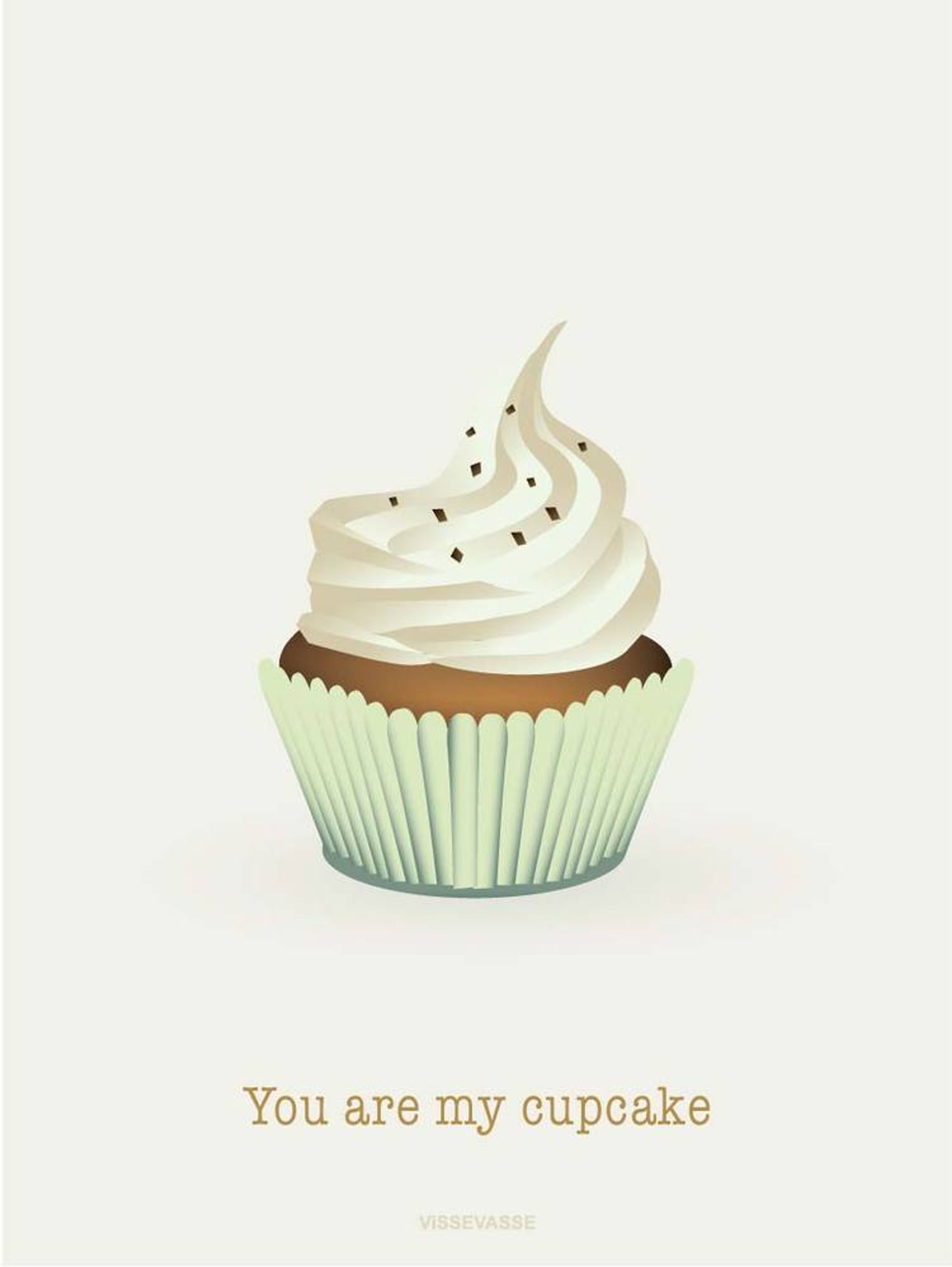 ViSSEVASSE - Cards - You are my cupcake - Cupcake