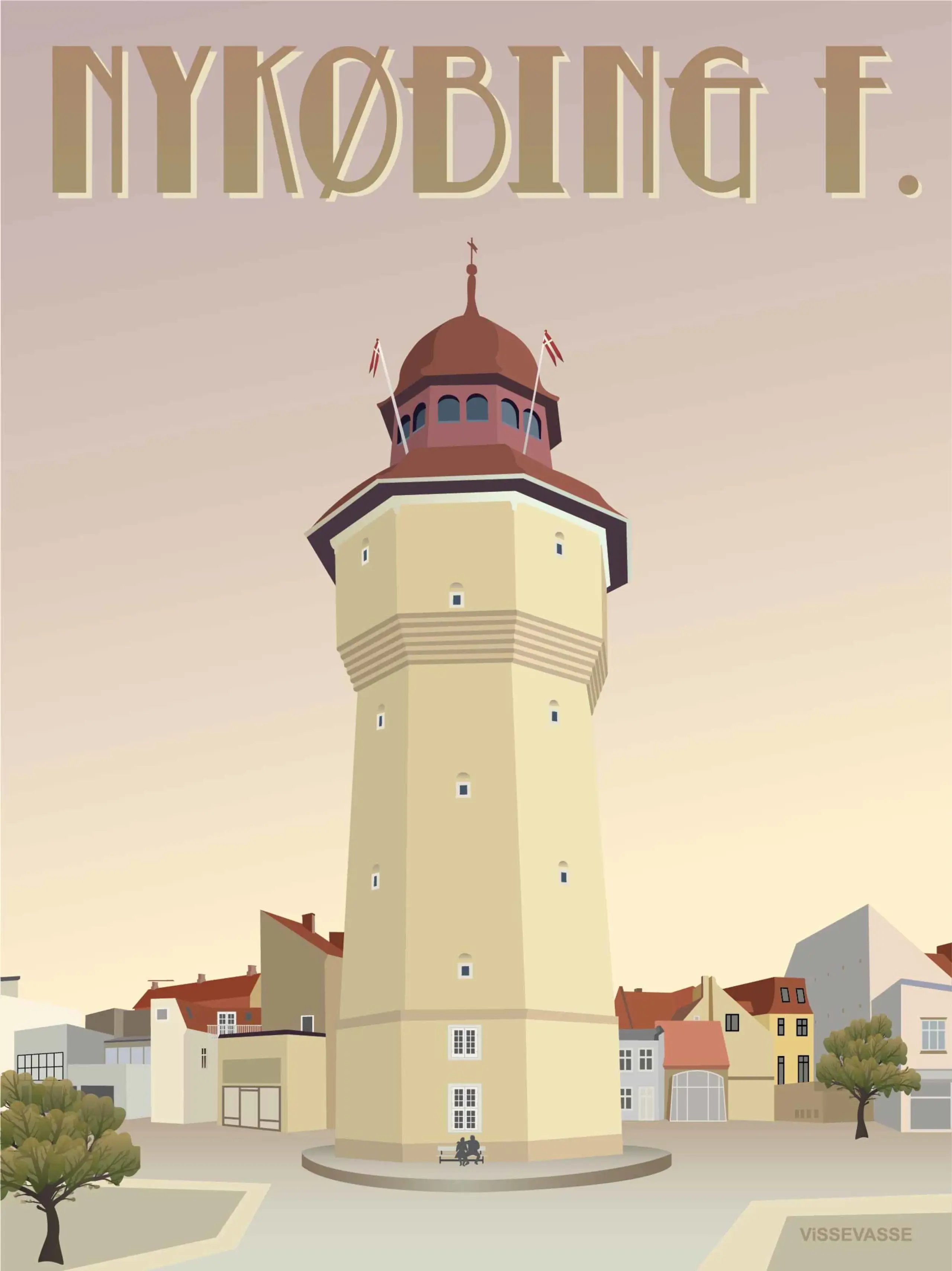 ViSSEVASSE - Poster - Nykøbing F - Vandtårnet - Poster - Nykøbing F Vandtårnet