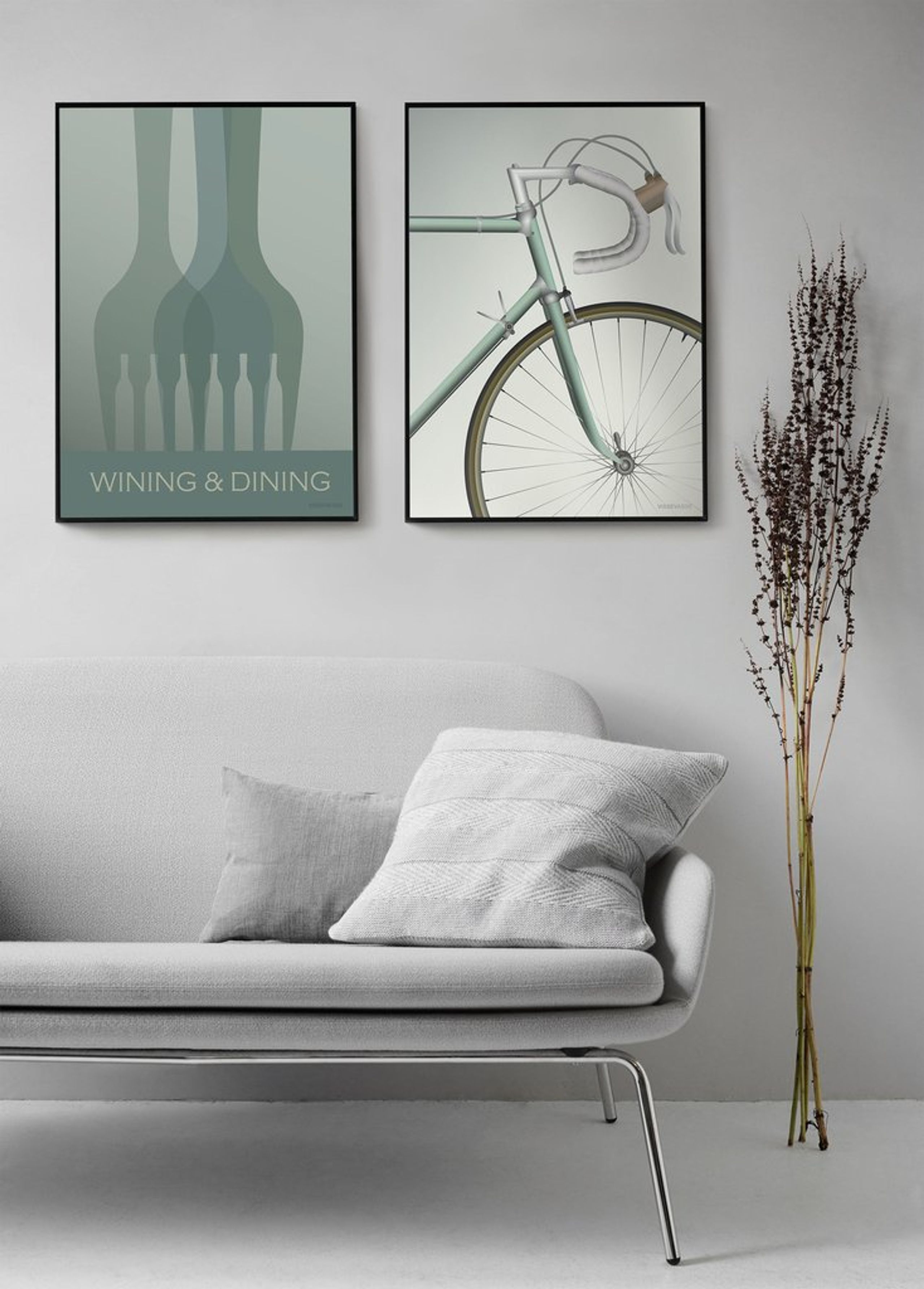 ViSSEVASSE - Poster - Racing Bicycle - 14,8 X 21 cm (A5)