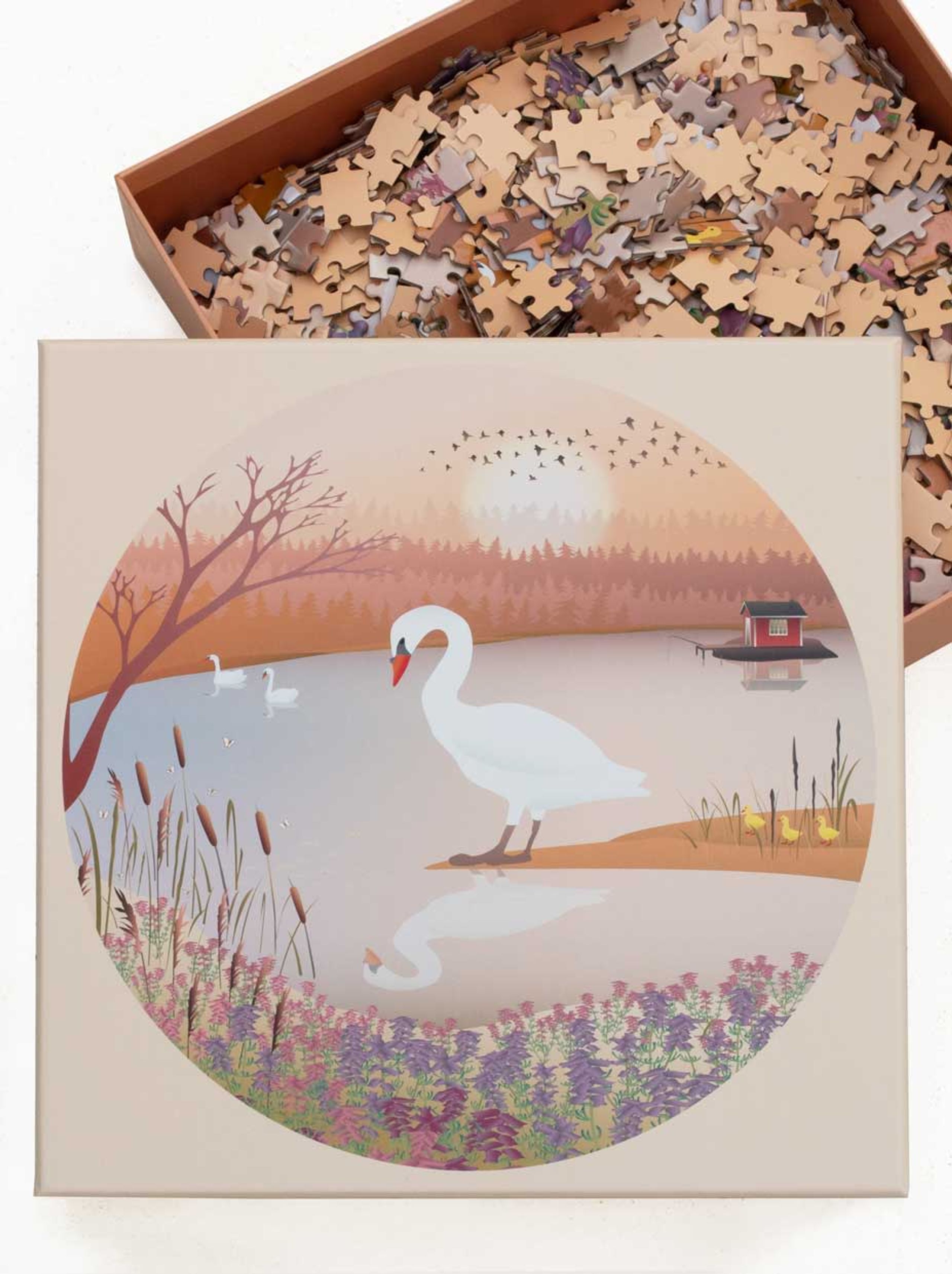 ViSSEVASSE - Puzzlespiel - The Swan Puzzle - The Swan