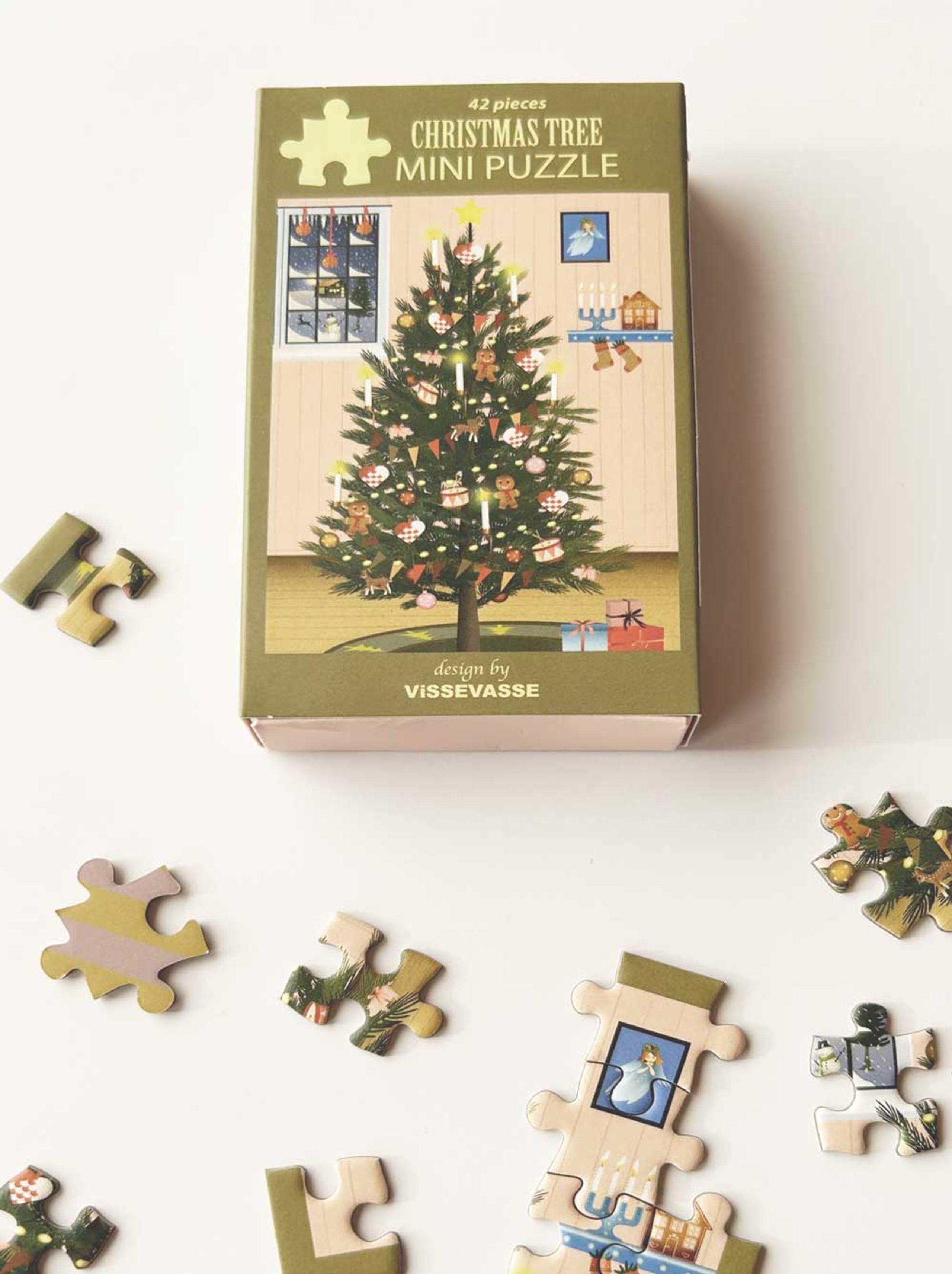 ViSSEVASSE - Puzzles - Christmas tree - mini puzzle - CHRISTMAS TREE