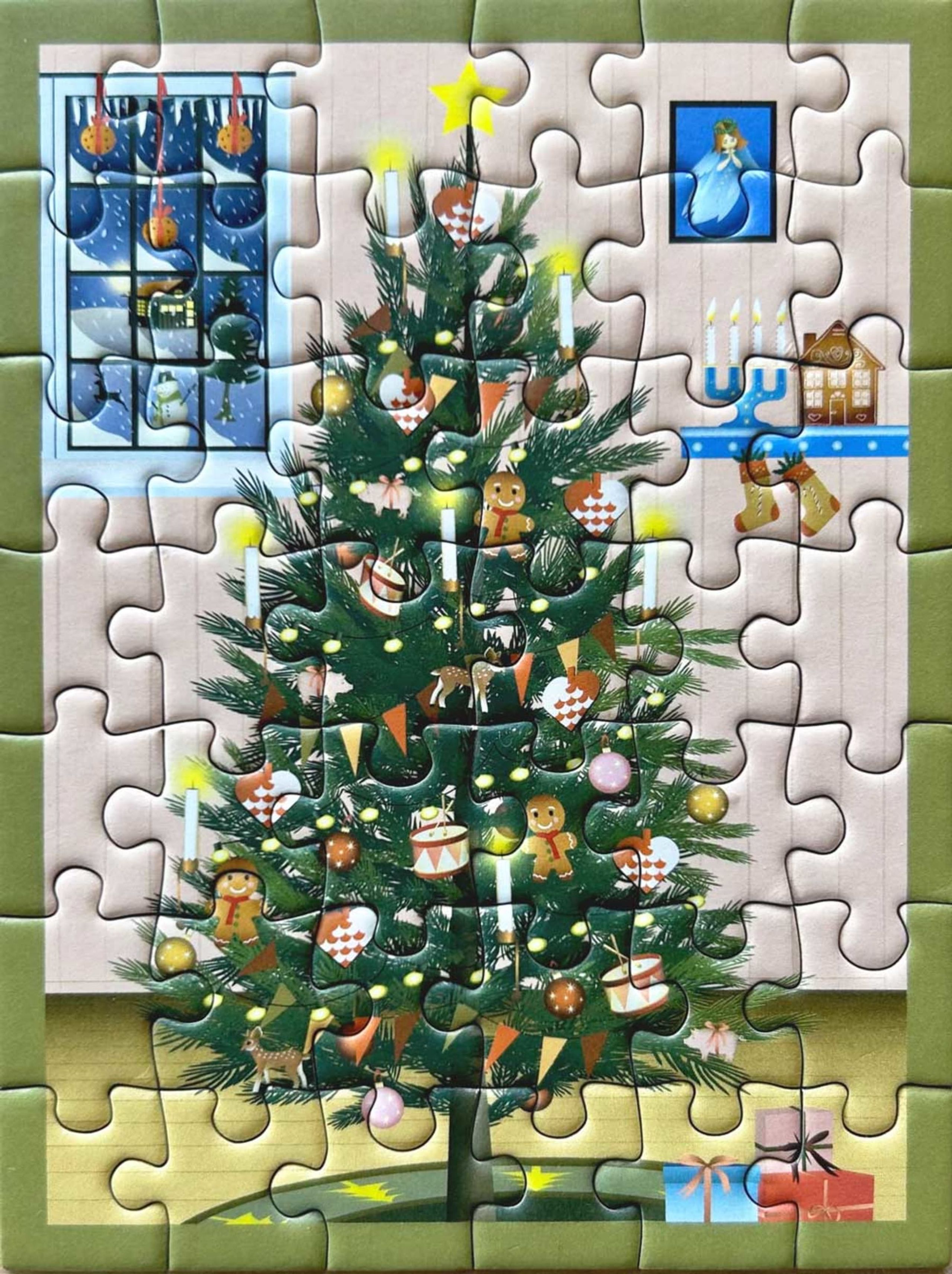 ViSSEVASSE - Puzzles - Christmas tree - mini puzzle - CHRISTMAS TREE