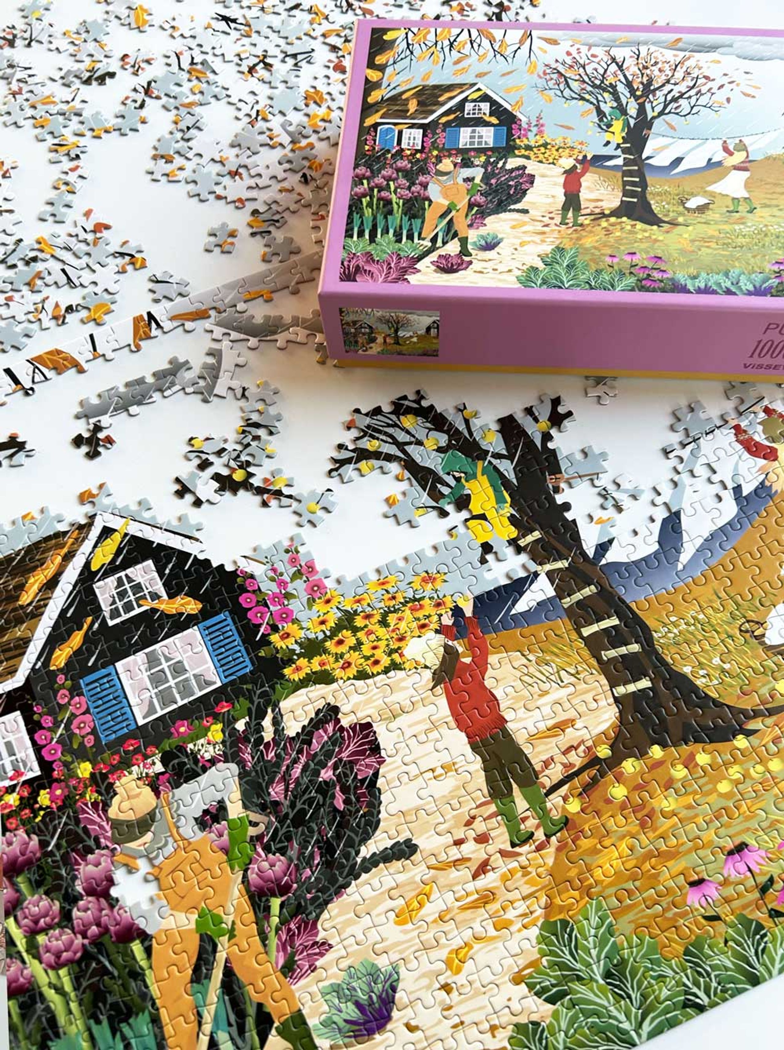 ViSSEVASSE - Hádanky - Here Comes The Rain - Puzzle 1000 Pcs - Rain 1000 pcs