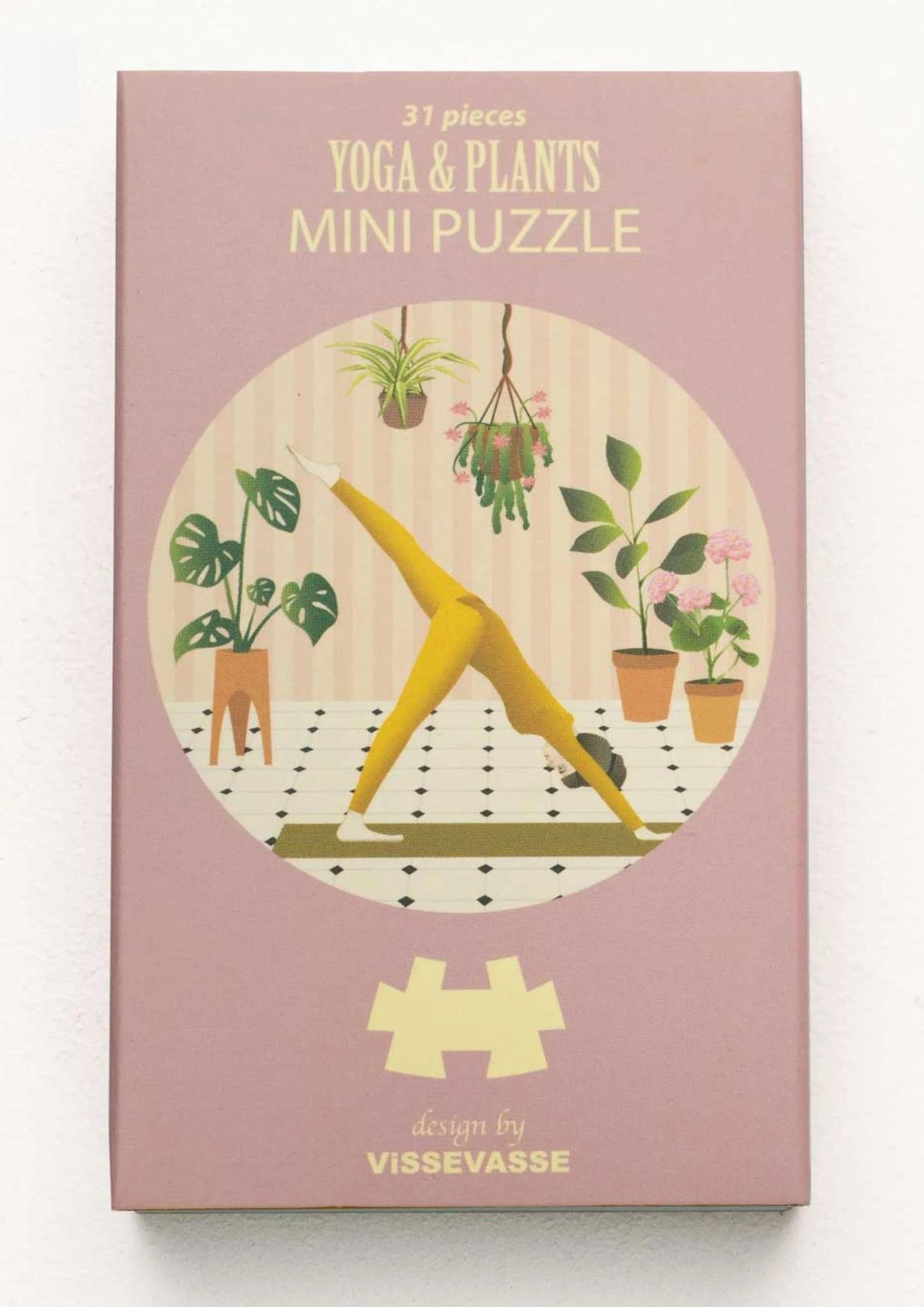 ViSSEVASSE - Puzzles - YOGA & PLANTS Mini Puzzle - Yoga & Plants