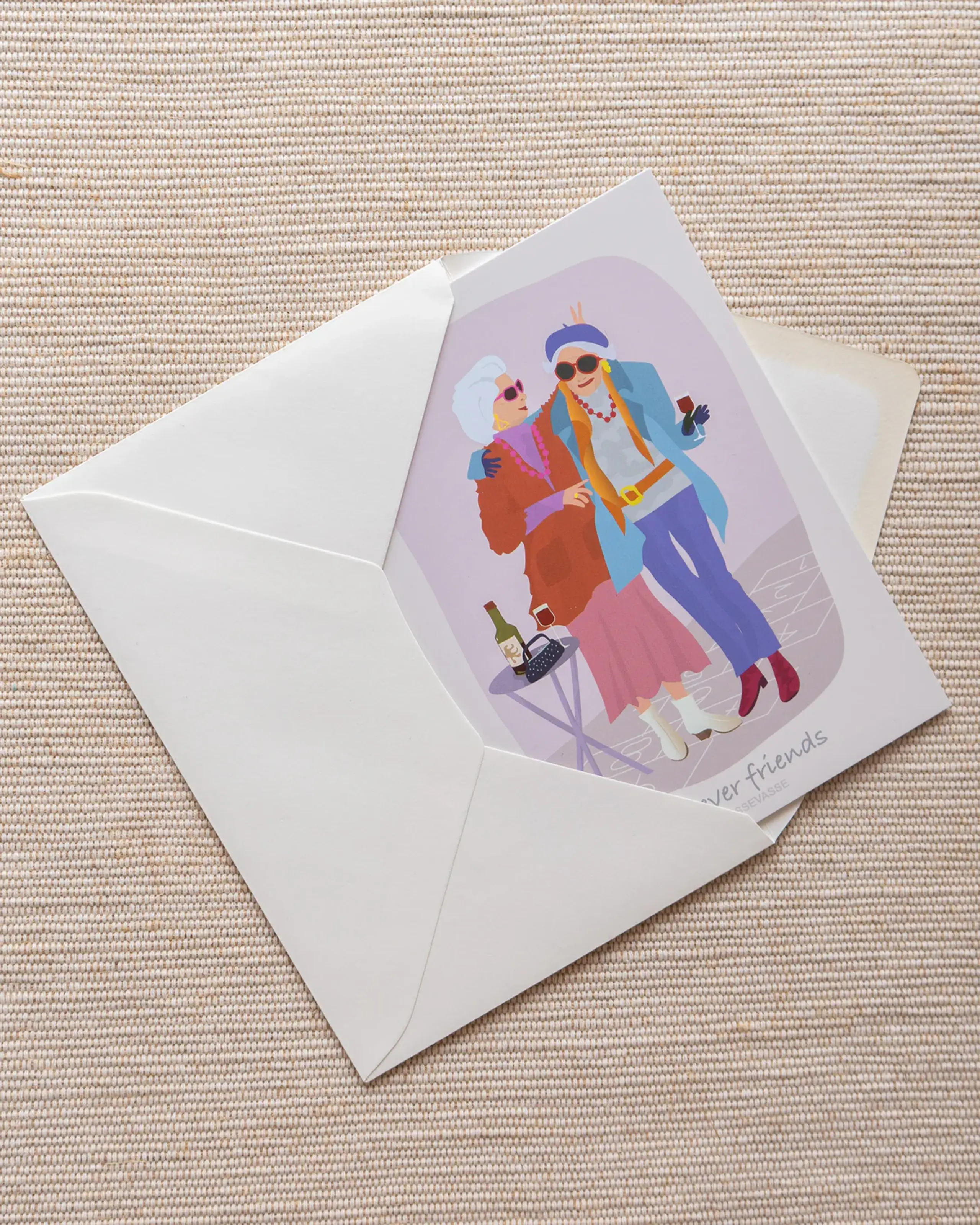 ViSSEVASSE - Karten - Forever Friends - Greeting Card - Forever Friends