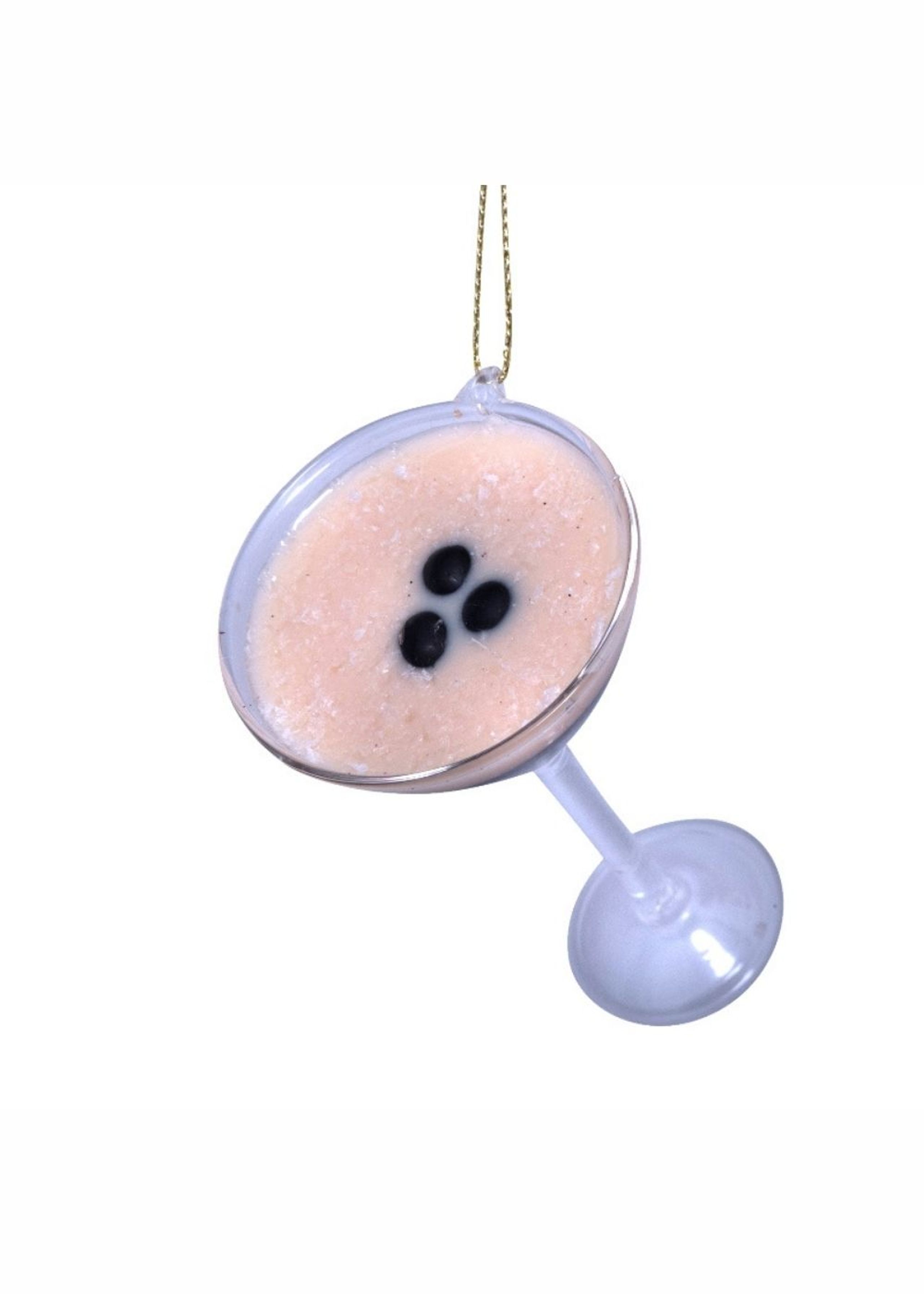 Vondels - Christbaumkugel - Ornament glass brown espresso martini - Brown