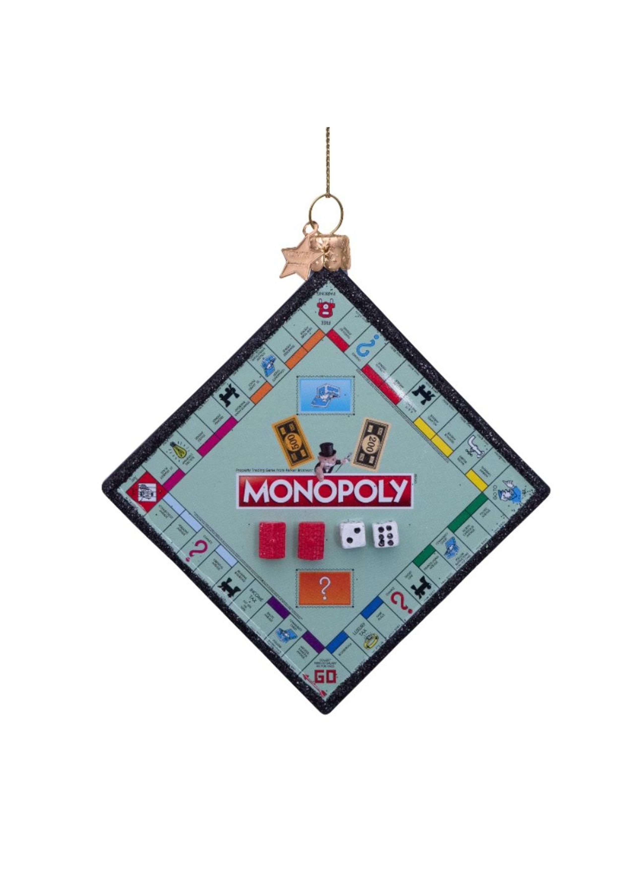Vondels - Vánoční ples - Ornament glass Monopoly playing board ENG - Multi