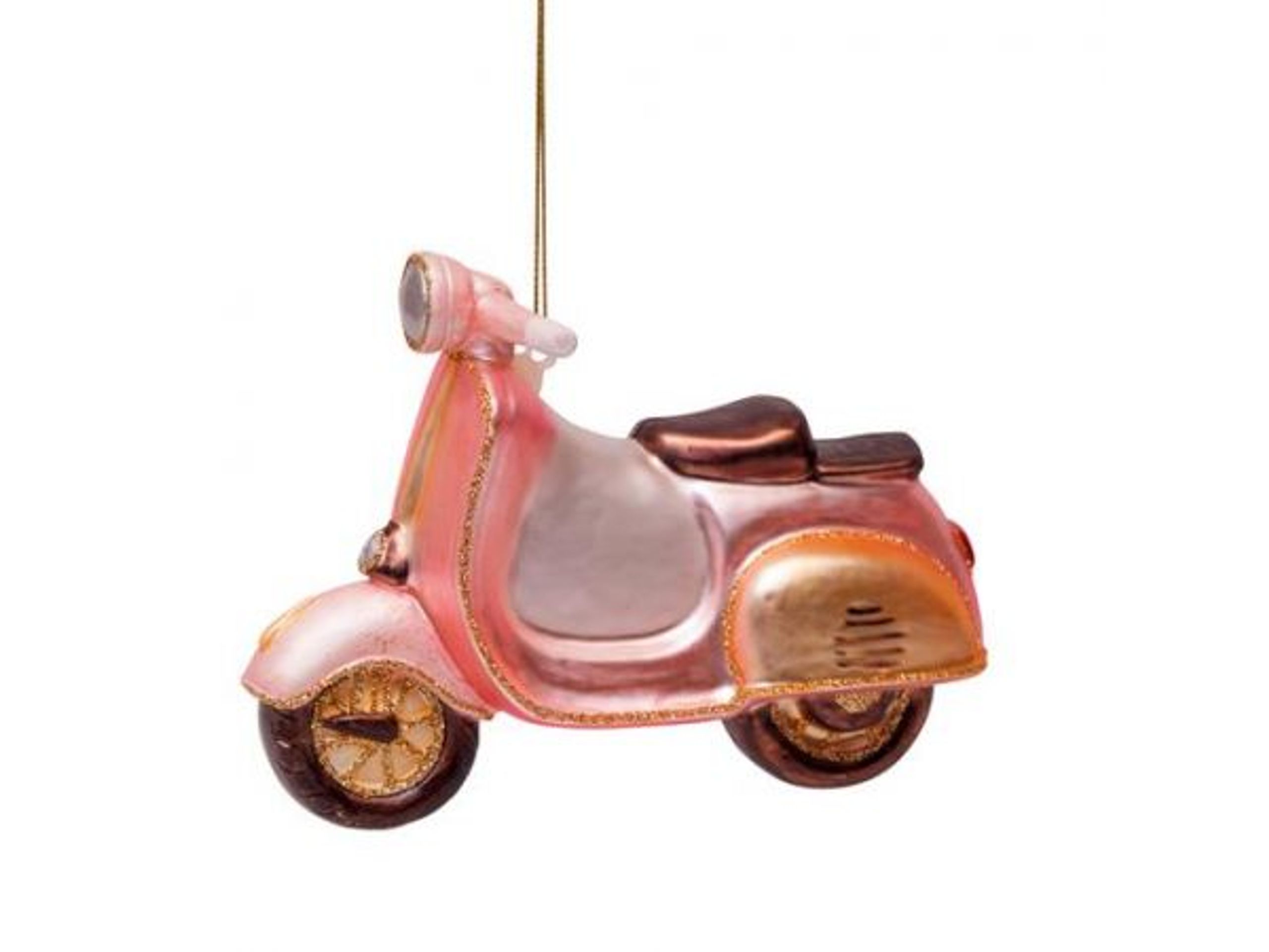 Vondels - Christmas Ornaments - Pink Scooter - Pink