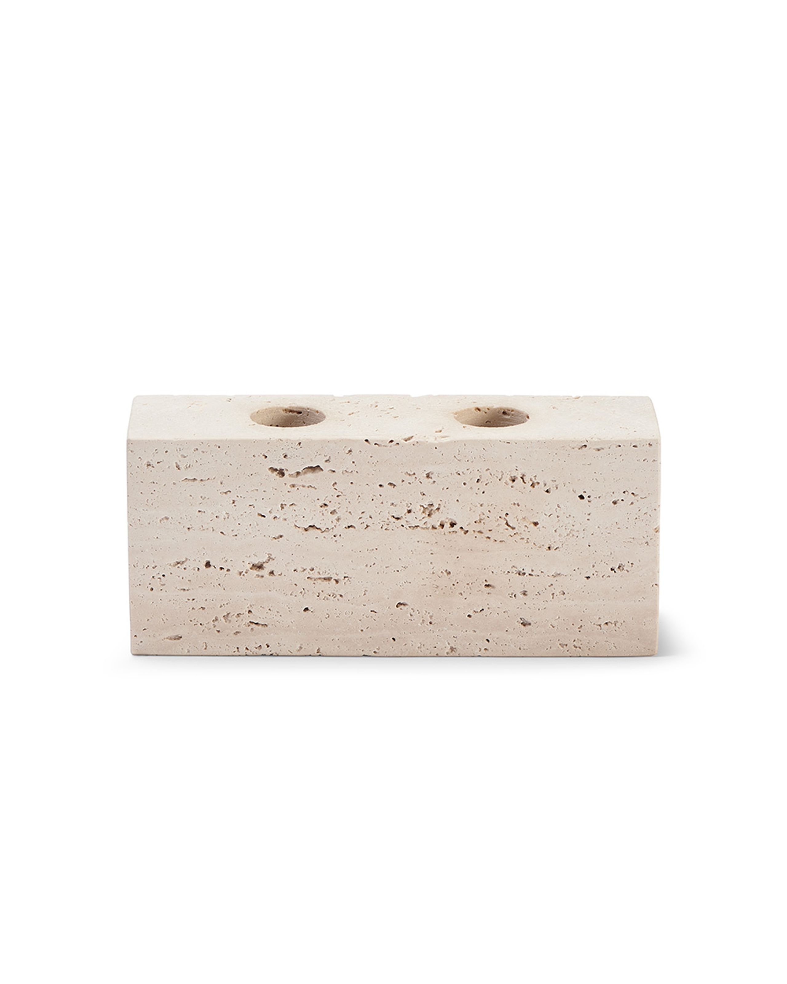 Wabi Sabi - Svícen - Epode Candleholder - nr.2 / Travertine