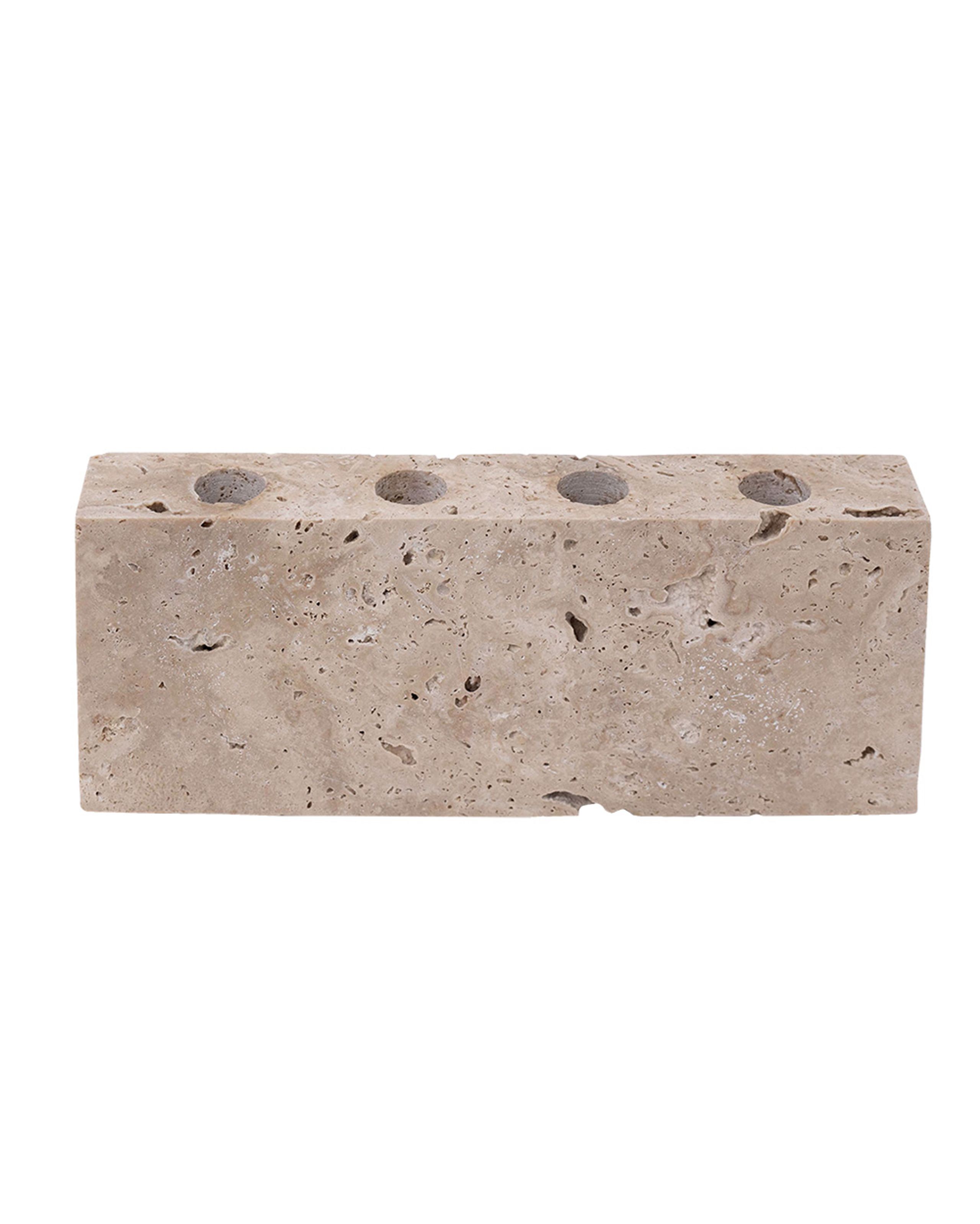 Wabi Sabi - Candle holder - Epode Candleholder - nr.4 / Travertine
