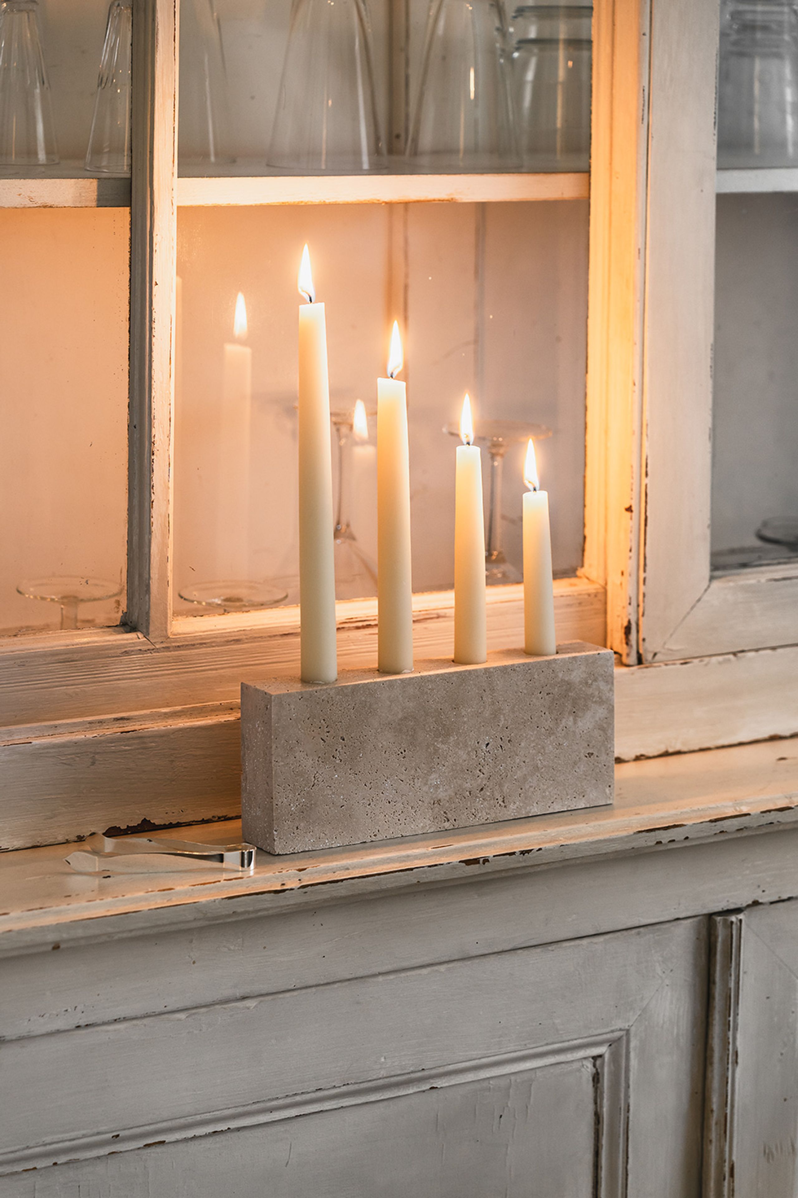 Wabi Sabi - Candle holder - Epode Candleholder - nr.4 / Travertine