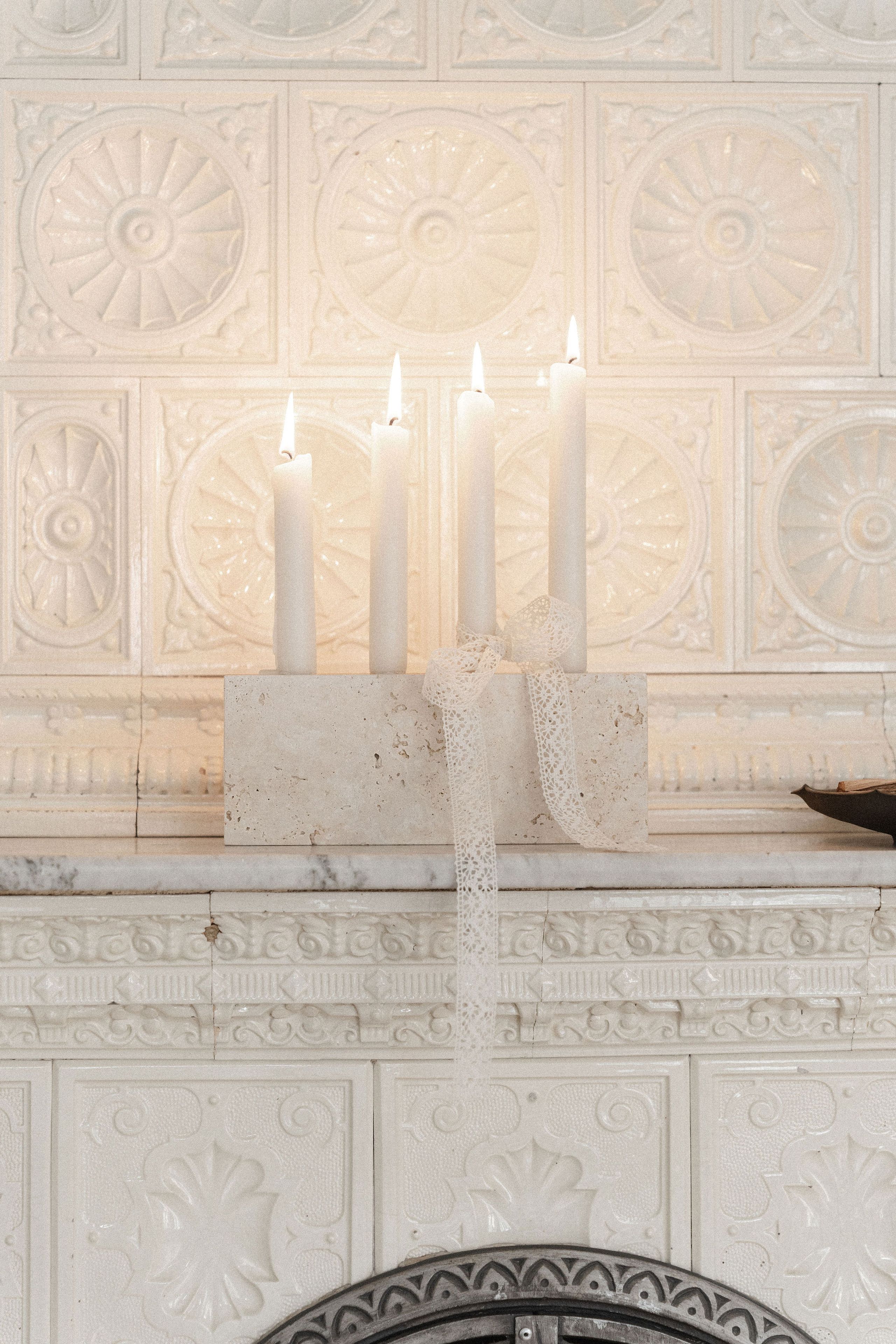 Wabi Sabi - Candle holder - Epode Candleholder - nr.4 / Travertine