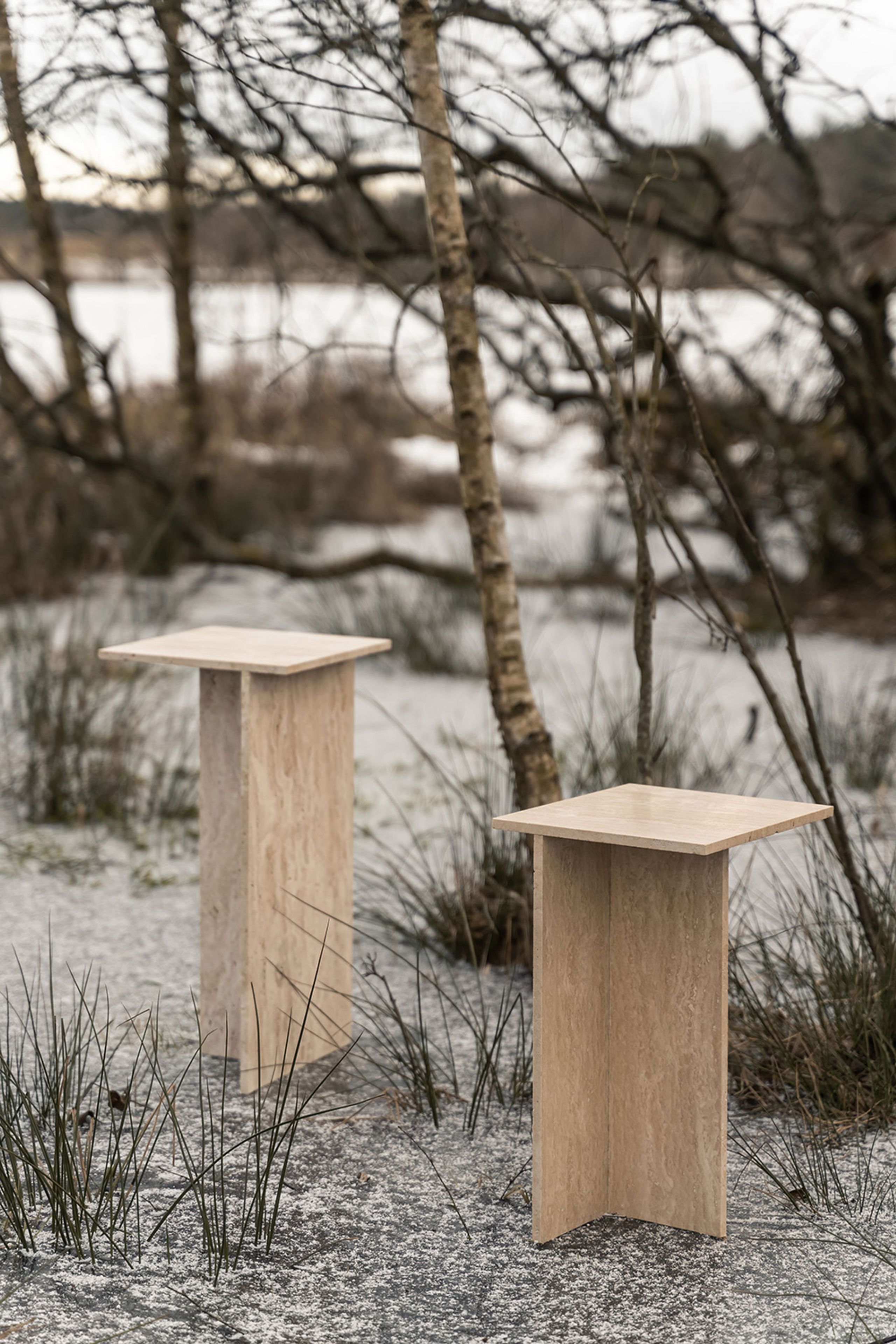 Wabi Sabi - Biquíni - Venus Pedestal - Travertine